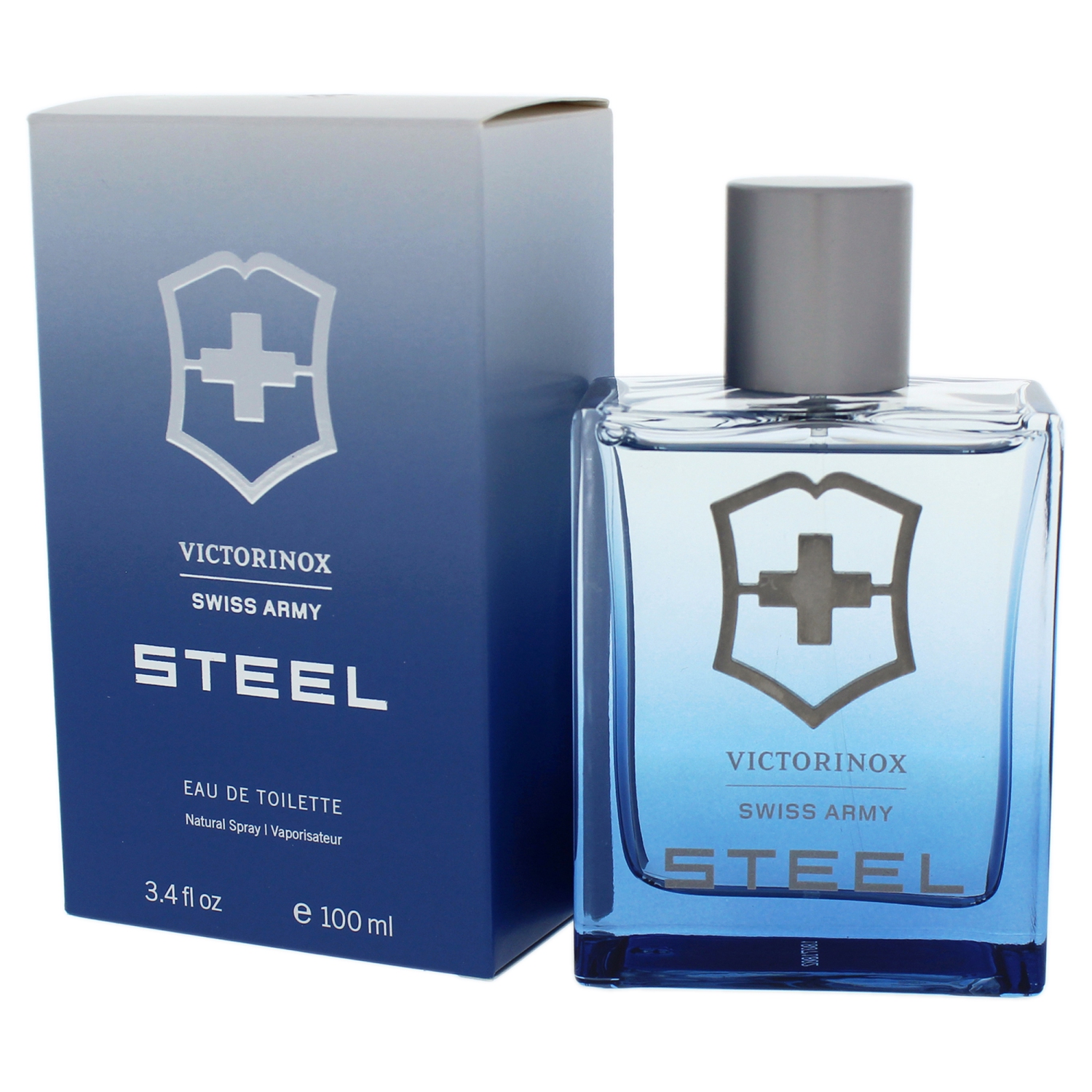 Swiss Army Steel par Swiss Army Eau De Toilette Vaporisateur 3.4 oz