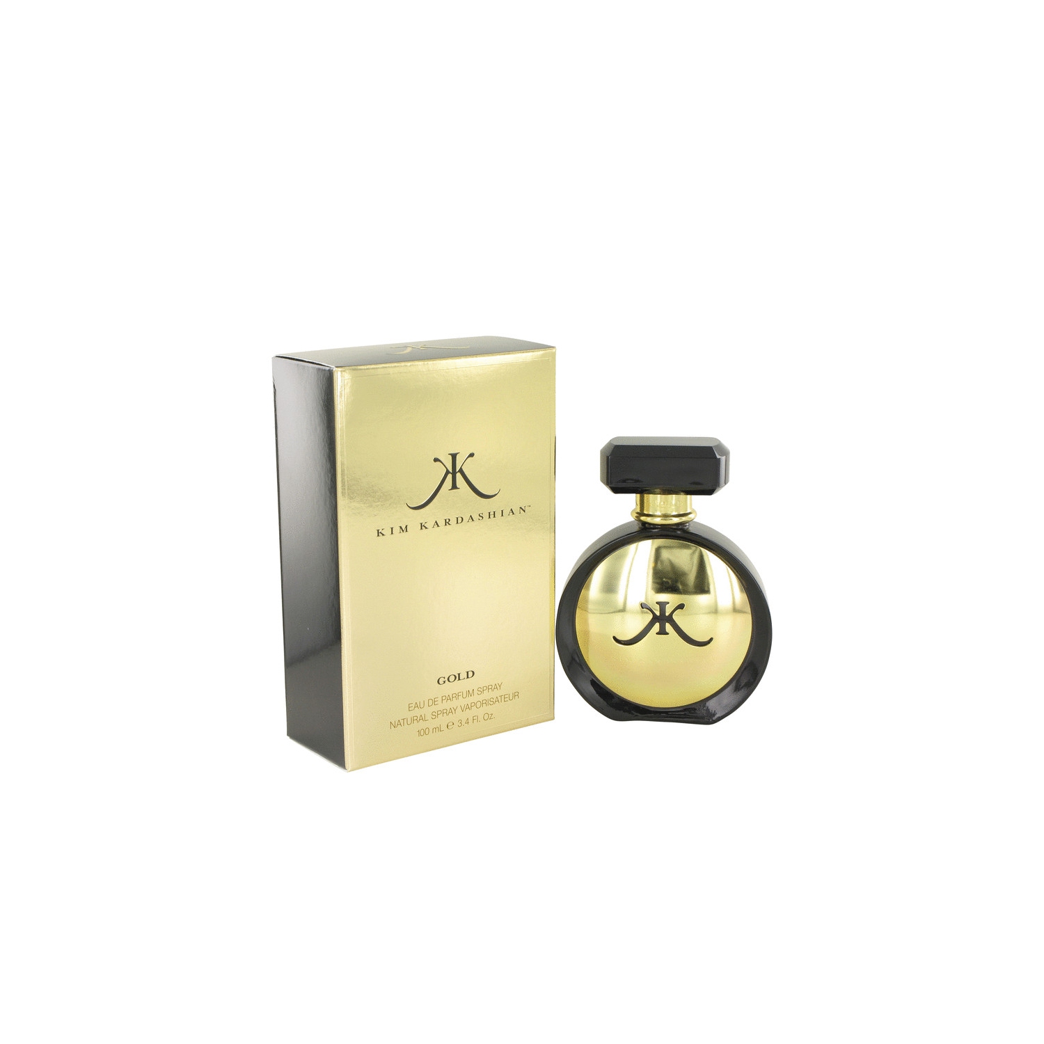 Kim Kardashian Gold by Kim Kardashian Eau De Parfum Spray 3.4 oz