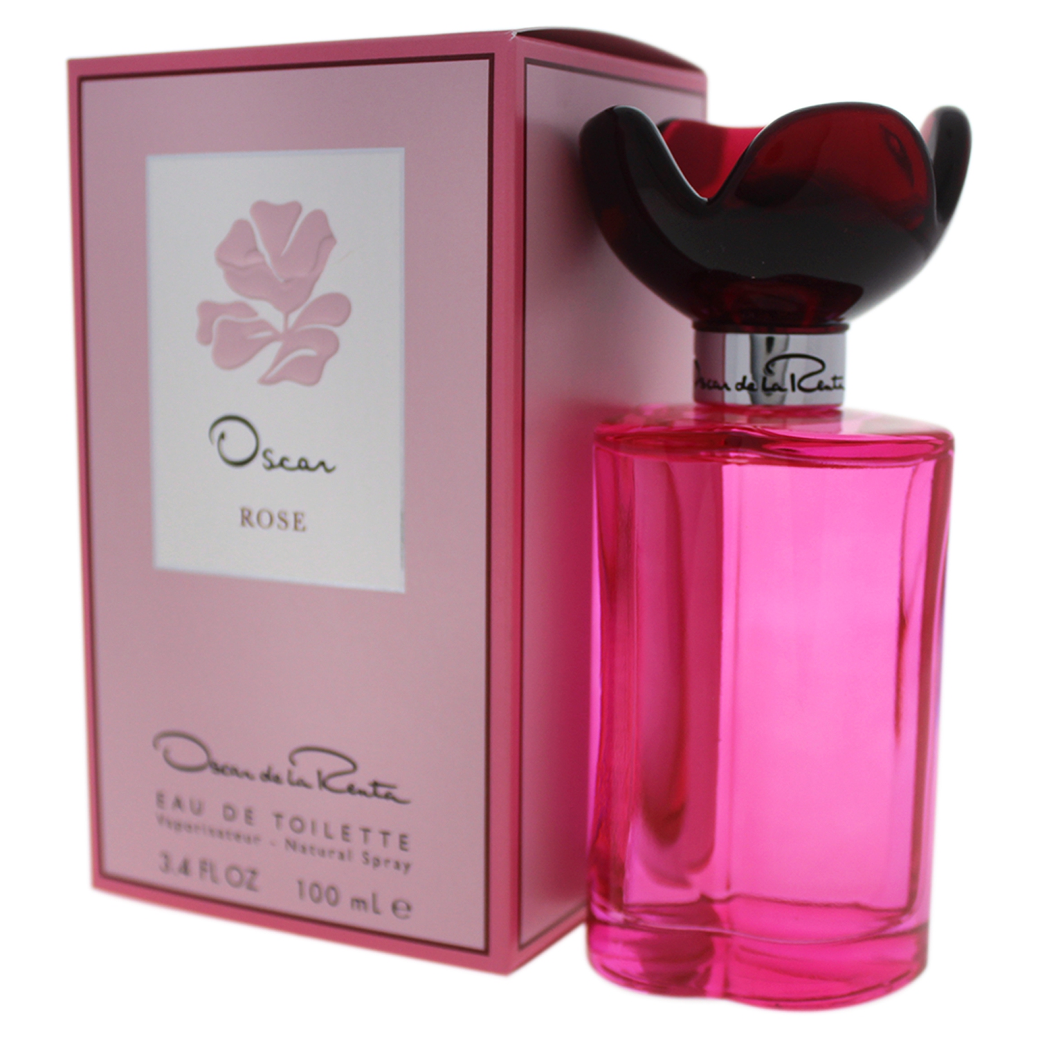 Oscar Rose par Oscar De La Renta Eau De Toilette Vaporisateur 3.4 oz