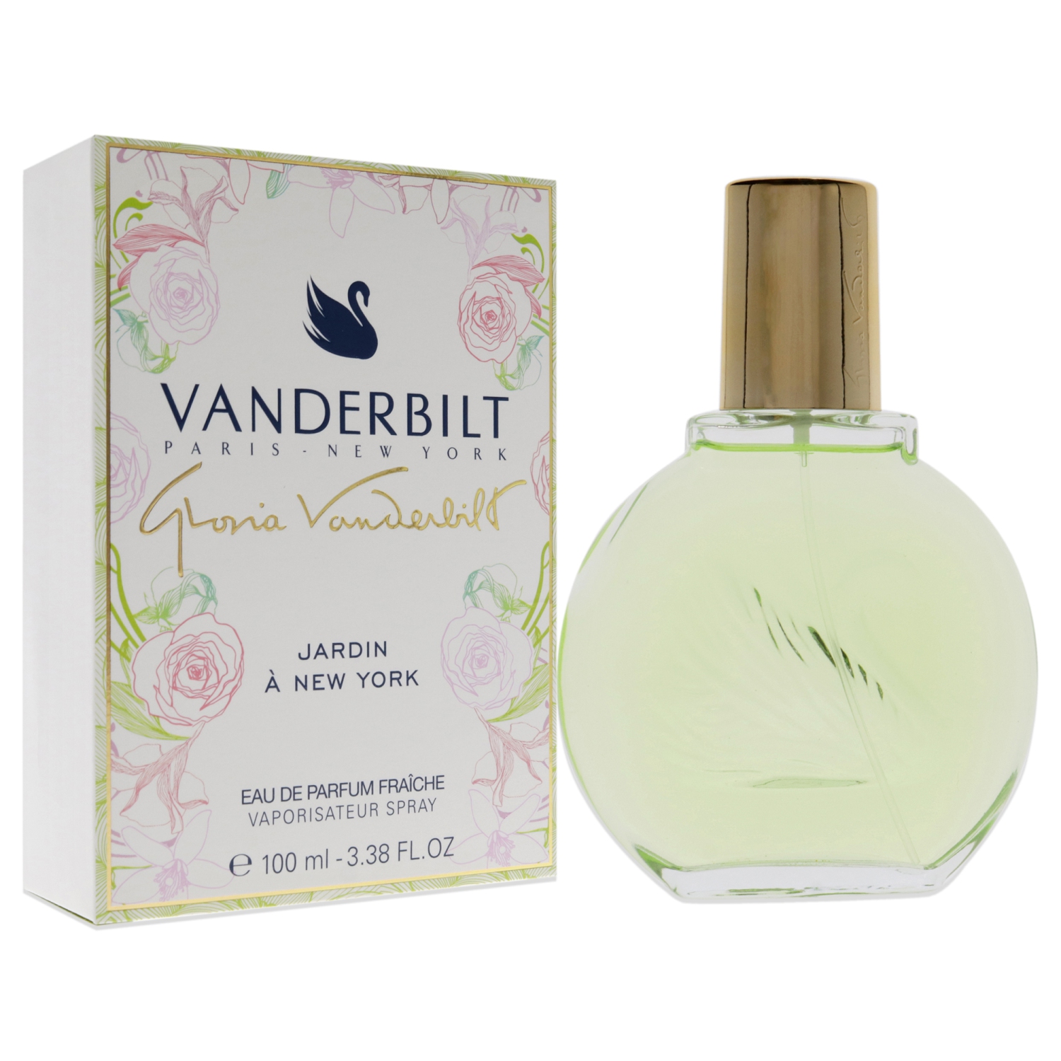 Vanderbilt Jardin A New York by Gloria Vanderbilt Eau De Parfum Fraiche Spray 3.4 oz