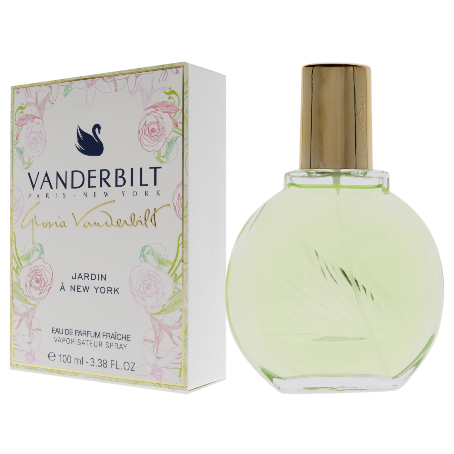 Vanderbilt Jardin A New York by Gloria Vanderbilt Eau De Parfum Fraiche Spray 3.4 oz