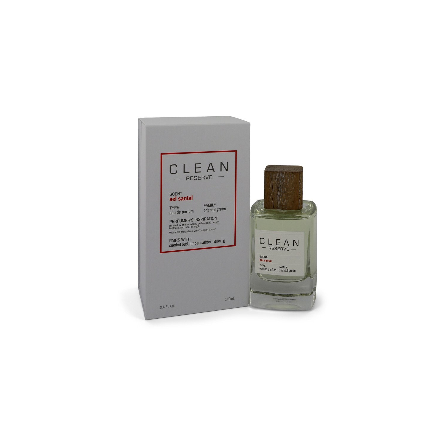 Clean Reserve Sel Santal by Clean Eau De Parfum Spray (Women) 3.4