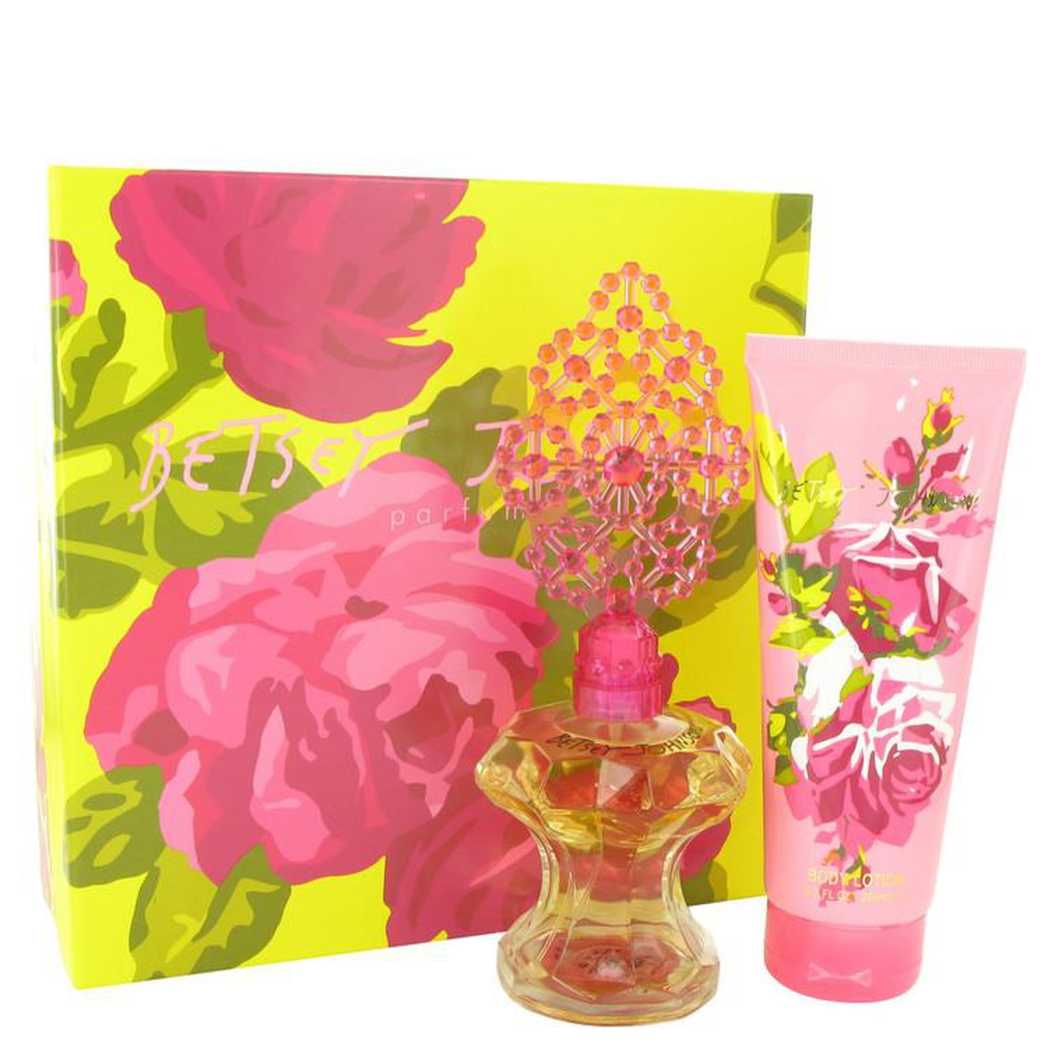 Betsey Johnson by Betsey Johnson Gift Set - 3.4 oz Eau De Parfum Spray + 6.7 oz Body Lotion