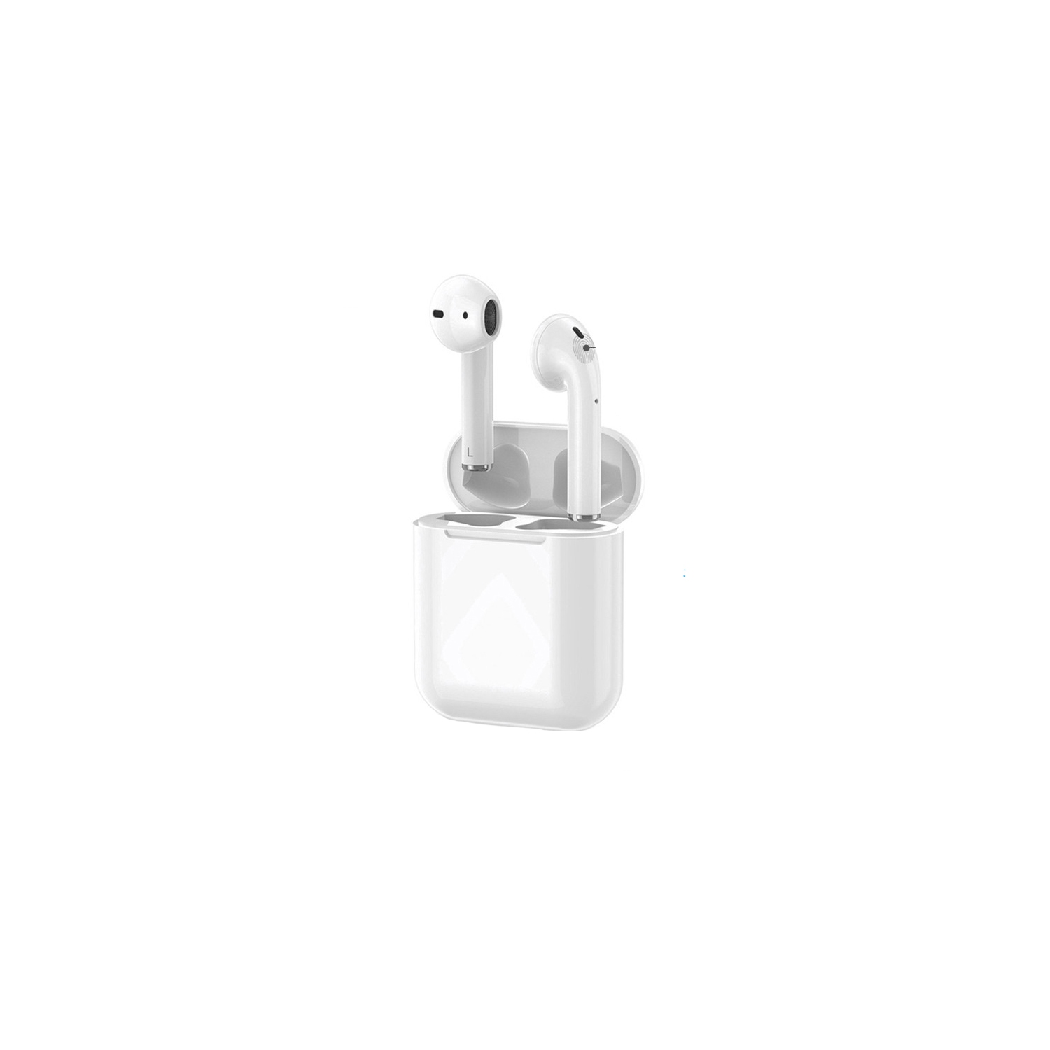 i18 Wireless in-Ear Sport Bluetooth 5.0 Headphone Distance Up To 50ft For Android Smartphones iPhone iPod iPad - White