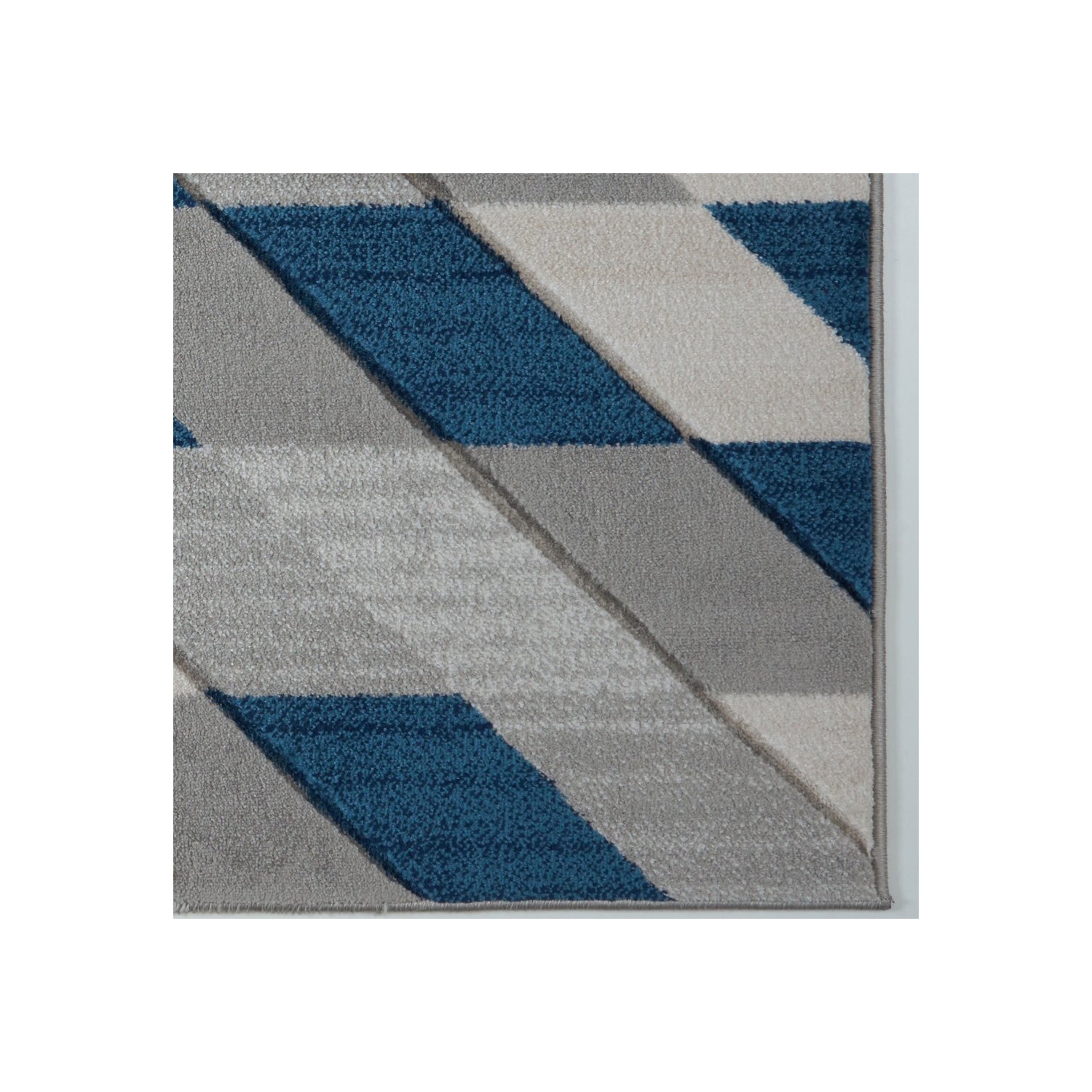Tapis d’intérieur doux et moderne, moquette pour chambre à coucher, salle à manger, gris-bleu, 2 pi x 3 pi 3 po