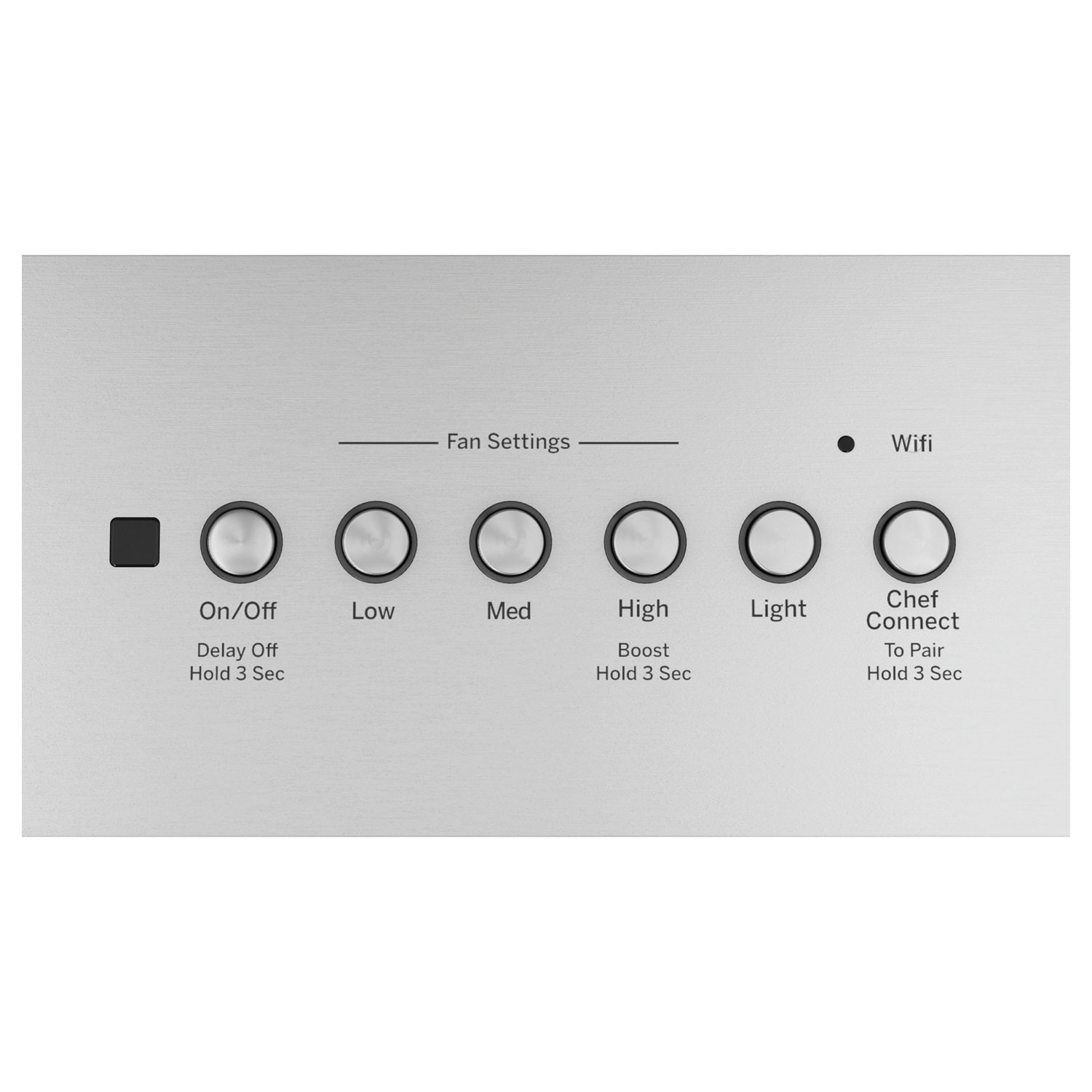 Hotte encastrée sur mesure intelligente de luxe de 30 po de GE - Acier inoxydable