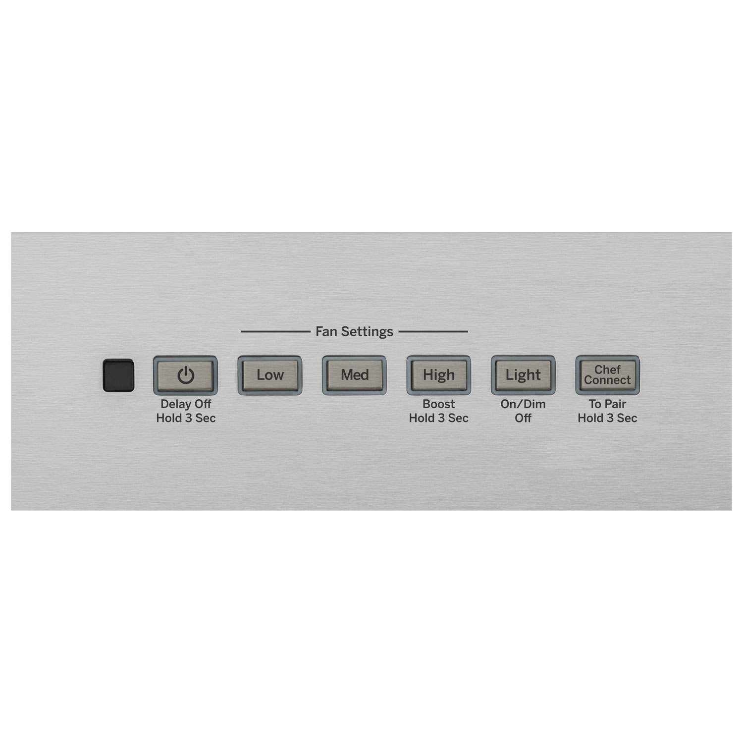 Hotte murale de luxe de 30 po de GE - Acier inoxydable