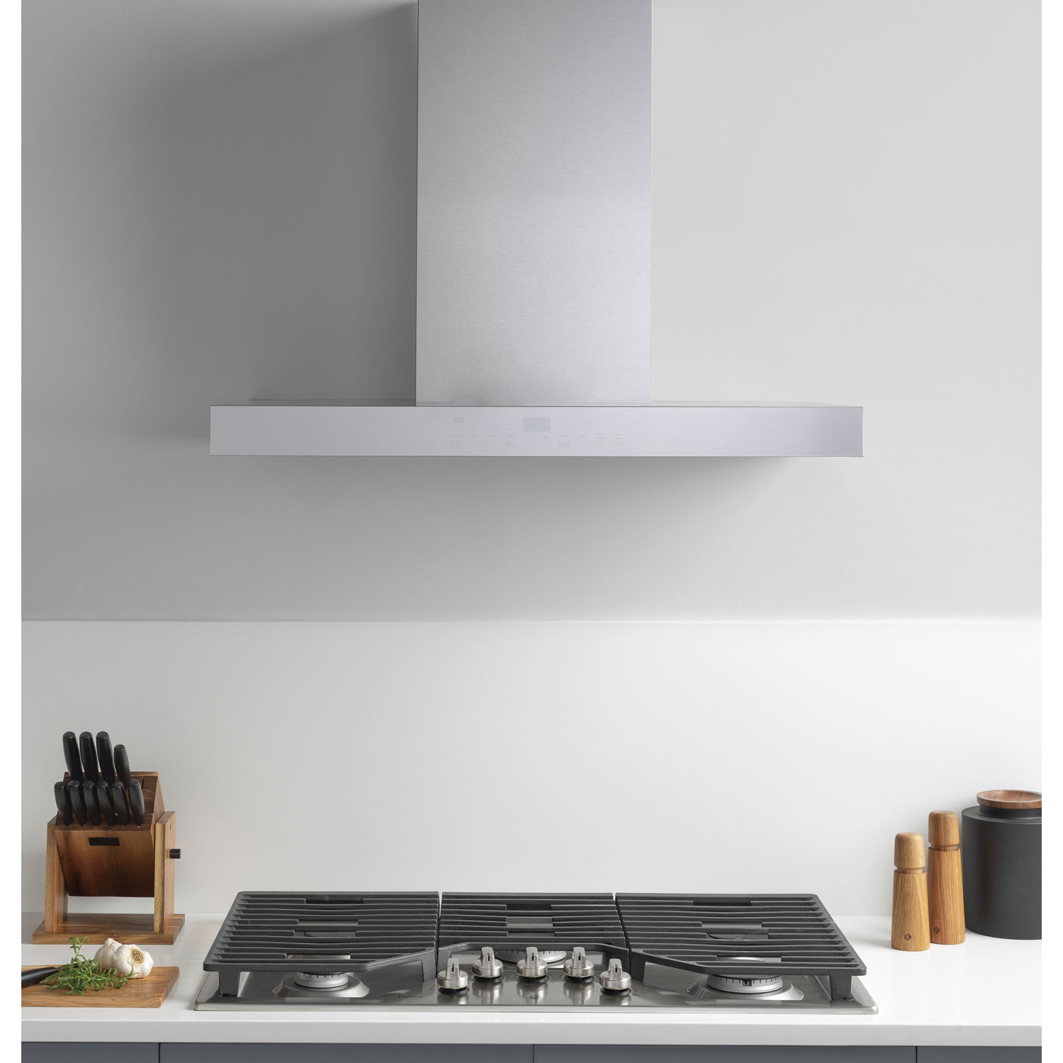 GE Smart Designer 36" Wall Mount Range Hood - Stainless Steel