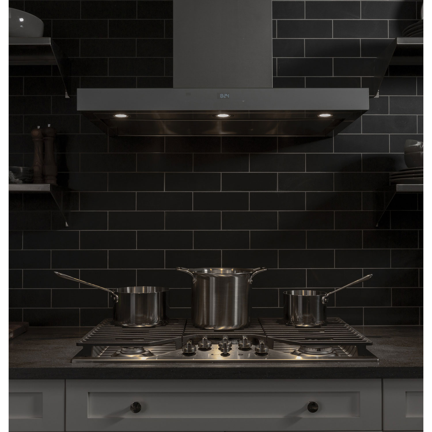 GE Smart Designer 36" Wall Mount Range Hood - Stainless Steel