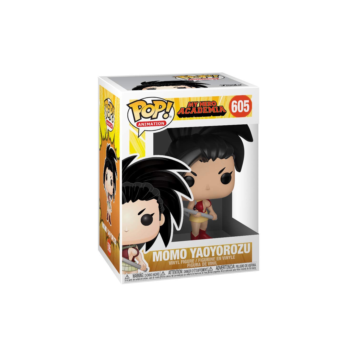Pop Animation 3.75 Inch Action Figure My Hero Academia - Momo Yaoyorozu #605