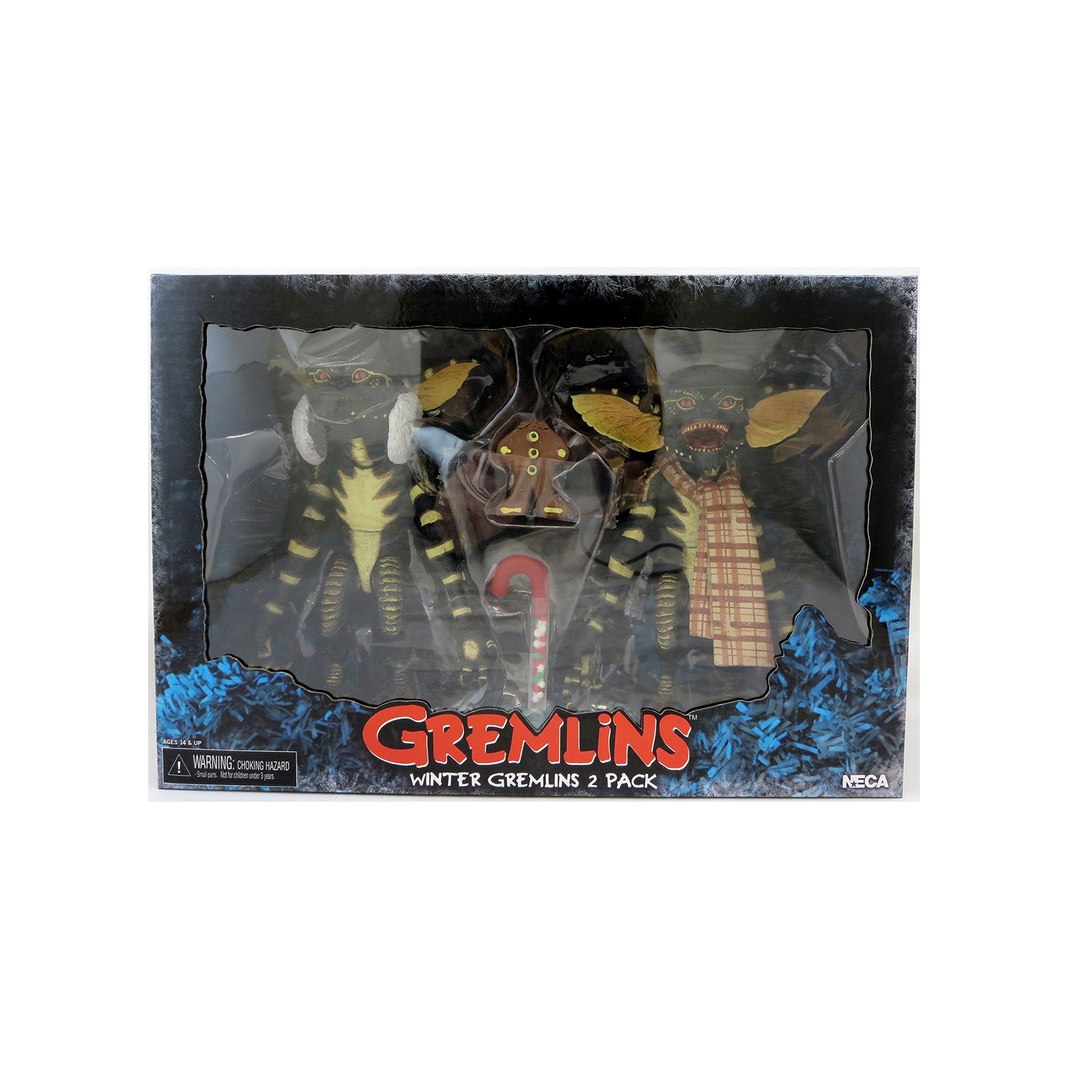 Gremlins 1984 6 Inch Action Figure 2-Pack Series - Gremlins Christmas Carol Winter Scene