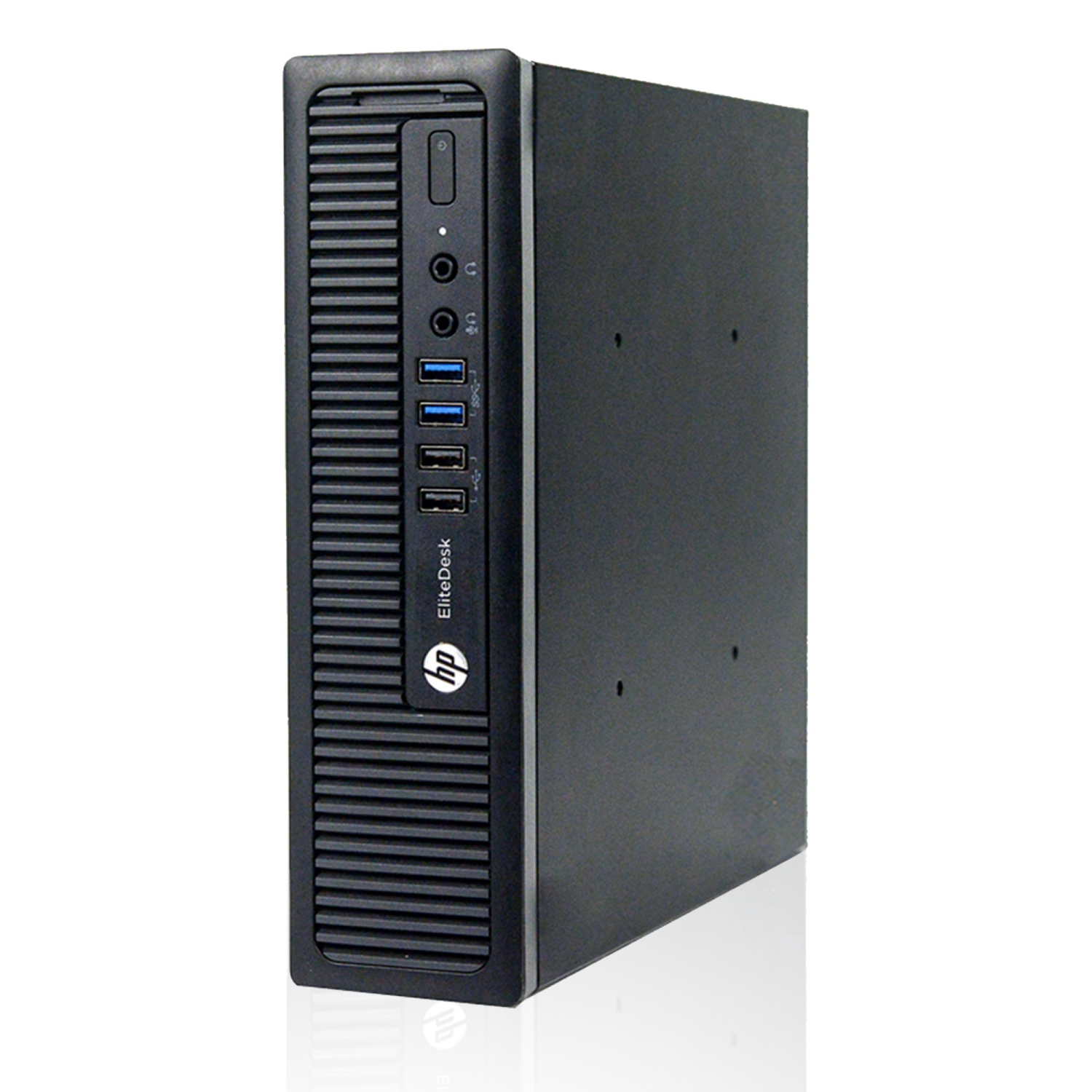 Refurbished (Good) - HP EliteDesk 800 G1 USFF Desktop Computers PC Intel Core i5 4570S@3.2GHz 16GB RAM 500GB Win10 Home HDMI Adapter(2015 Model)