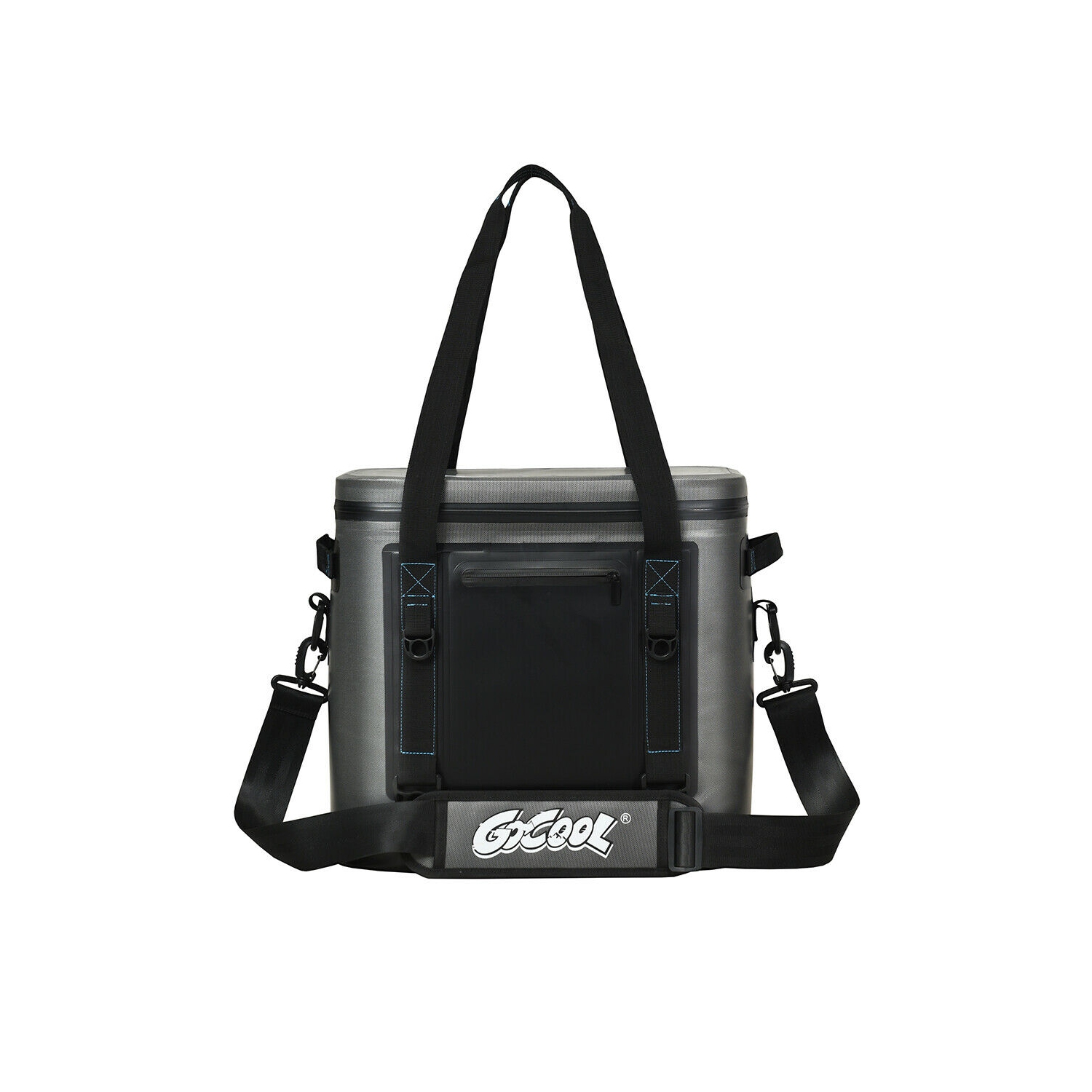 Gymax 38 Cans Portable Cooler Bag Leak-Proof Insulated Water-Resistant For Camping