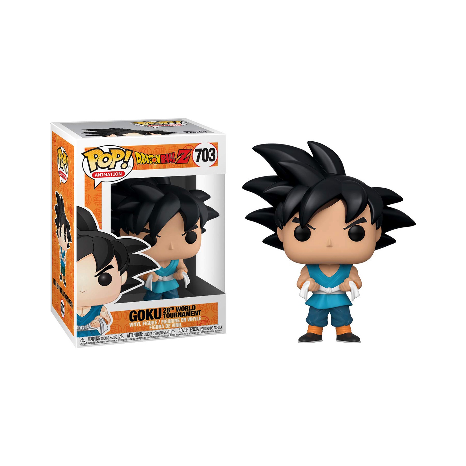 Pop Animation 3.75 Inch Action Figure Dragonball Z - Goku 28th World Tournament #703
