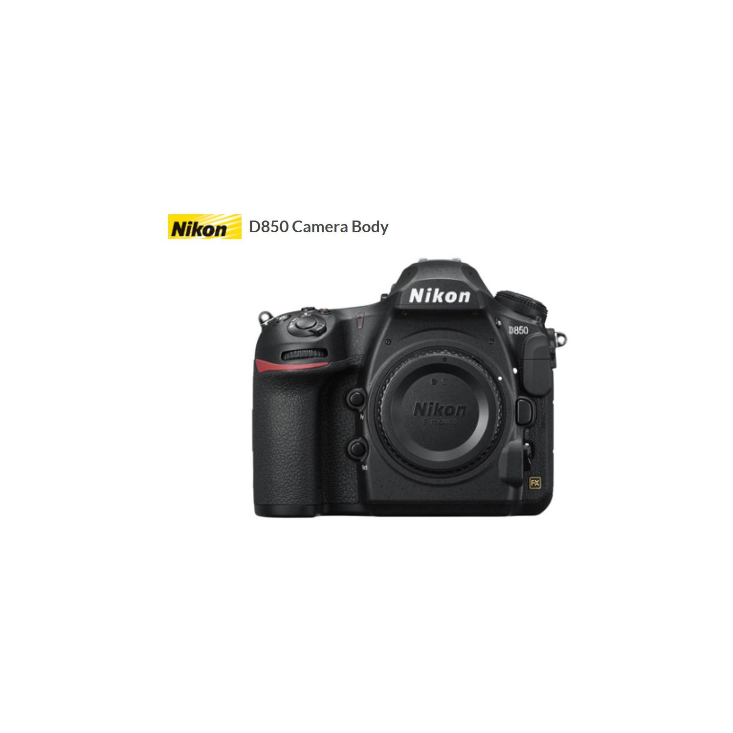 Nikon D850 + Nikon Genuine MB-D18 Grip. Nikon Canada Authorized