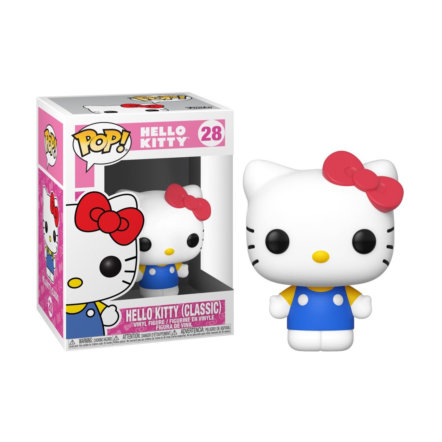 Pop Animation 3.75 Inch Action Figure Hello Kitty - Hello Kitty Classic #28