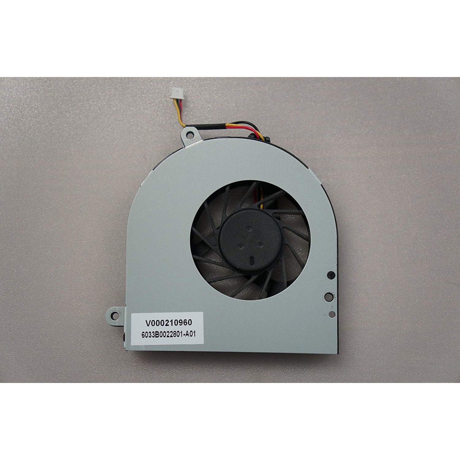 Ventilateur de rechange pour unité centrale de Toshiba Satellite C650 C655 C655D V000220360 à 3 broches 3 C65D C650 de Toshiba