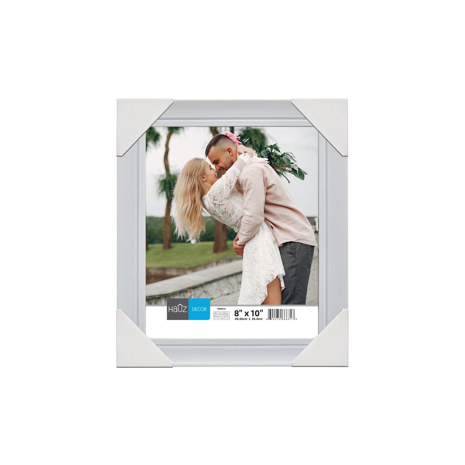 Hauz FRM085 Cadre pour Photo 8X10'', Gris