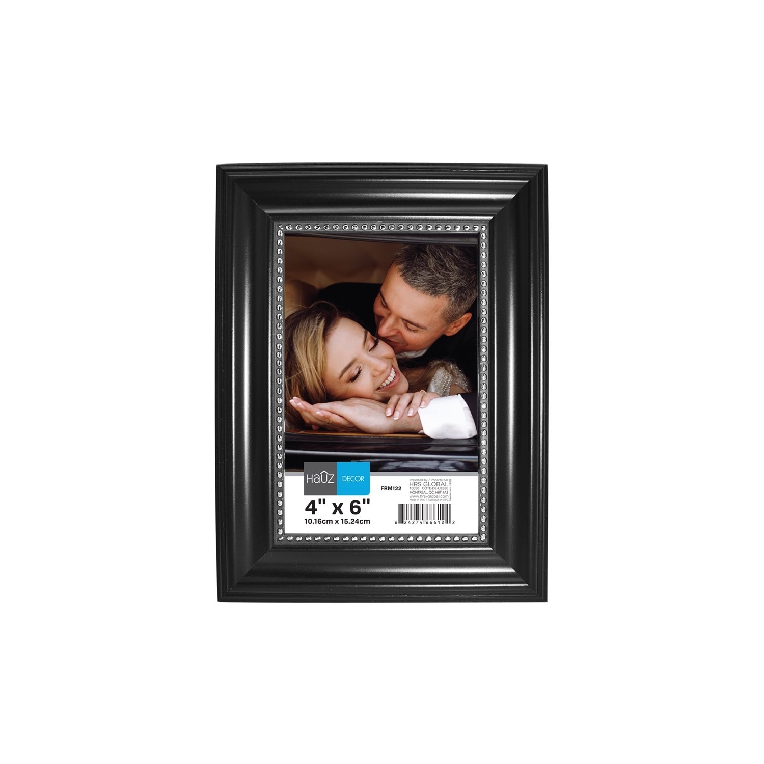 Hauz FRM866 Cadre pour Photo en Acrylique 6X4'', Transparent