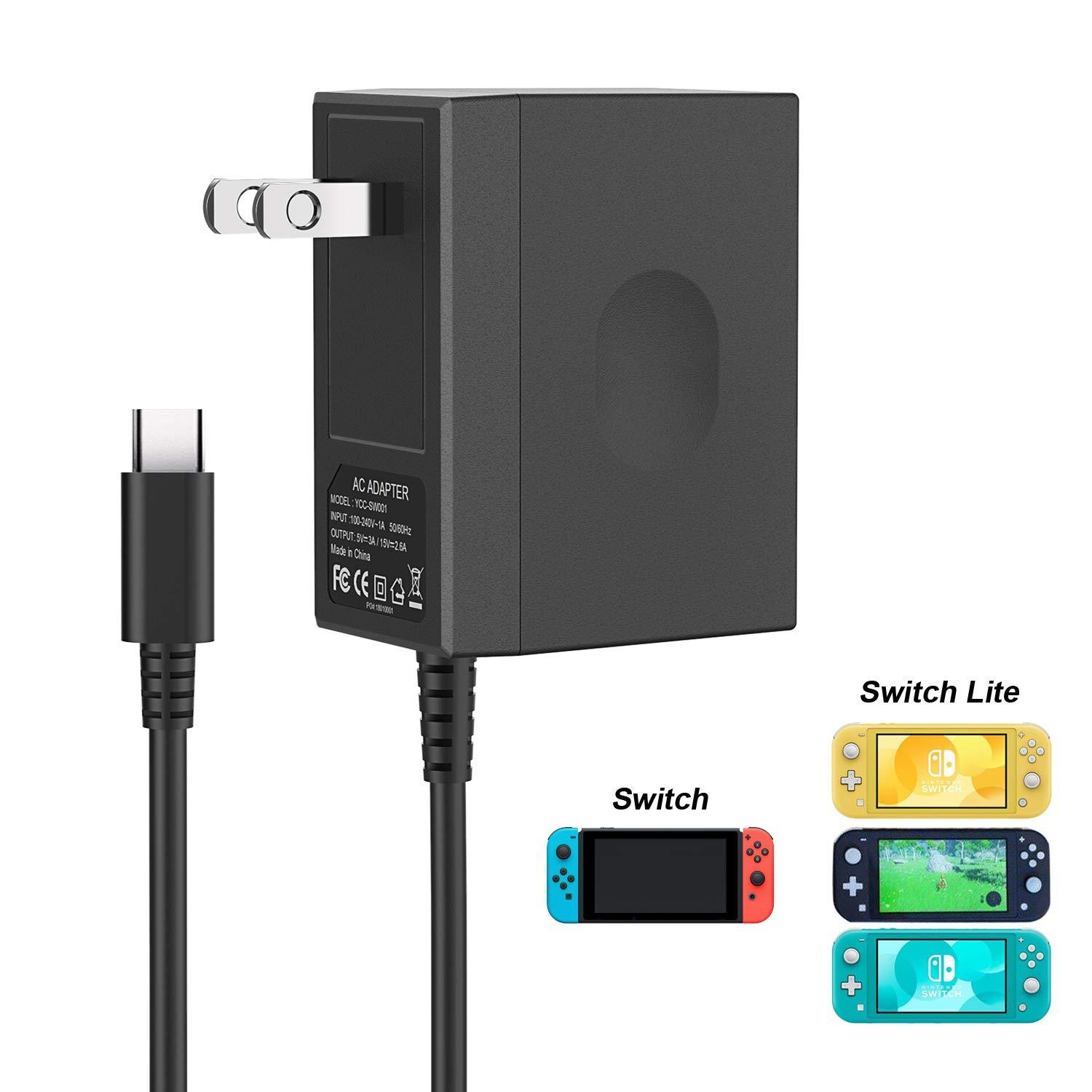 Charger for Nintendo Switch Lite / Switch, [Latest Version] YCCSKY...