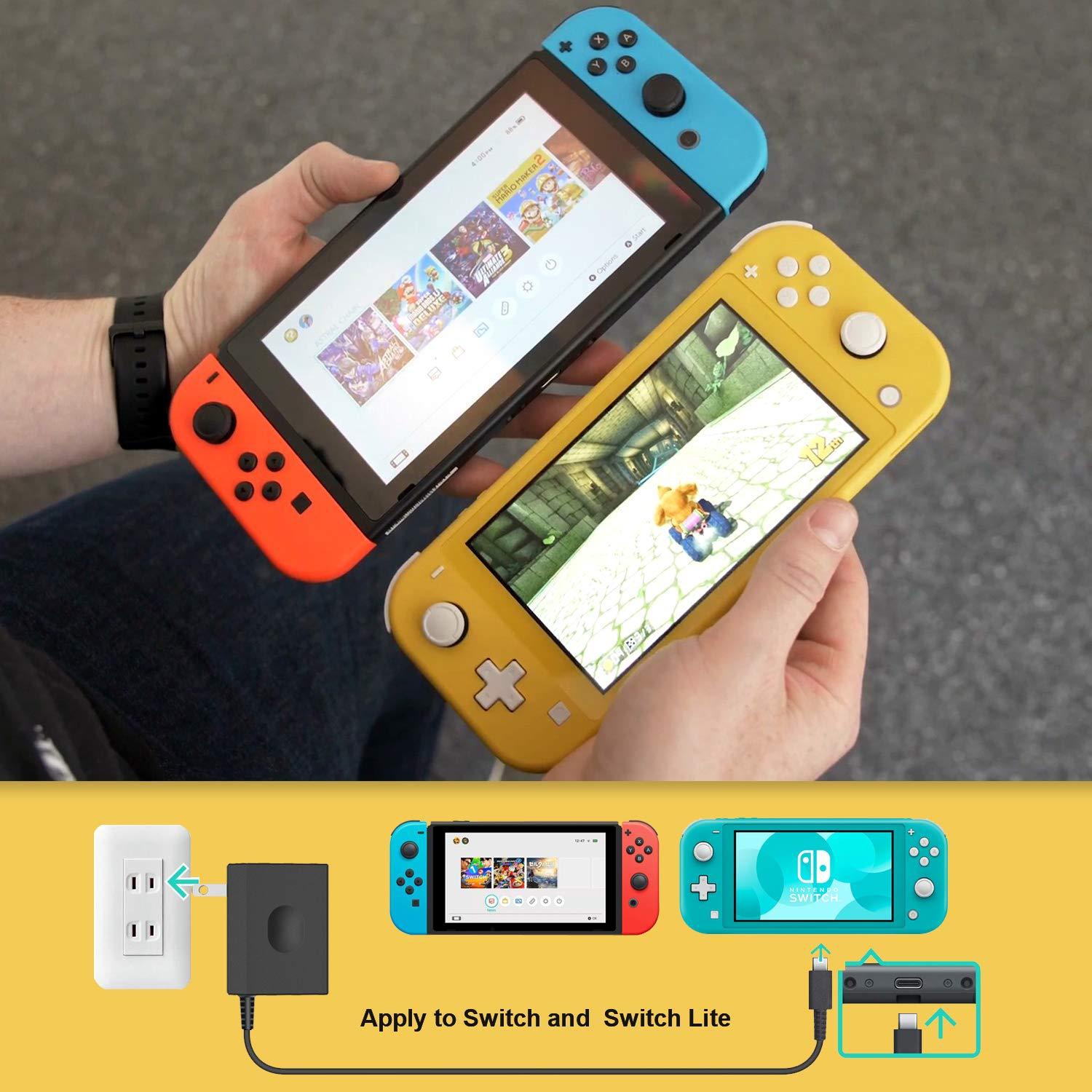 Chargeur Pour Switch/Switch Lite/Switch OLED Prise - Temu Canada