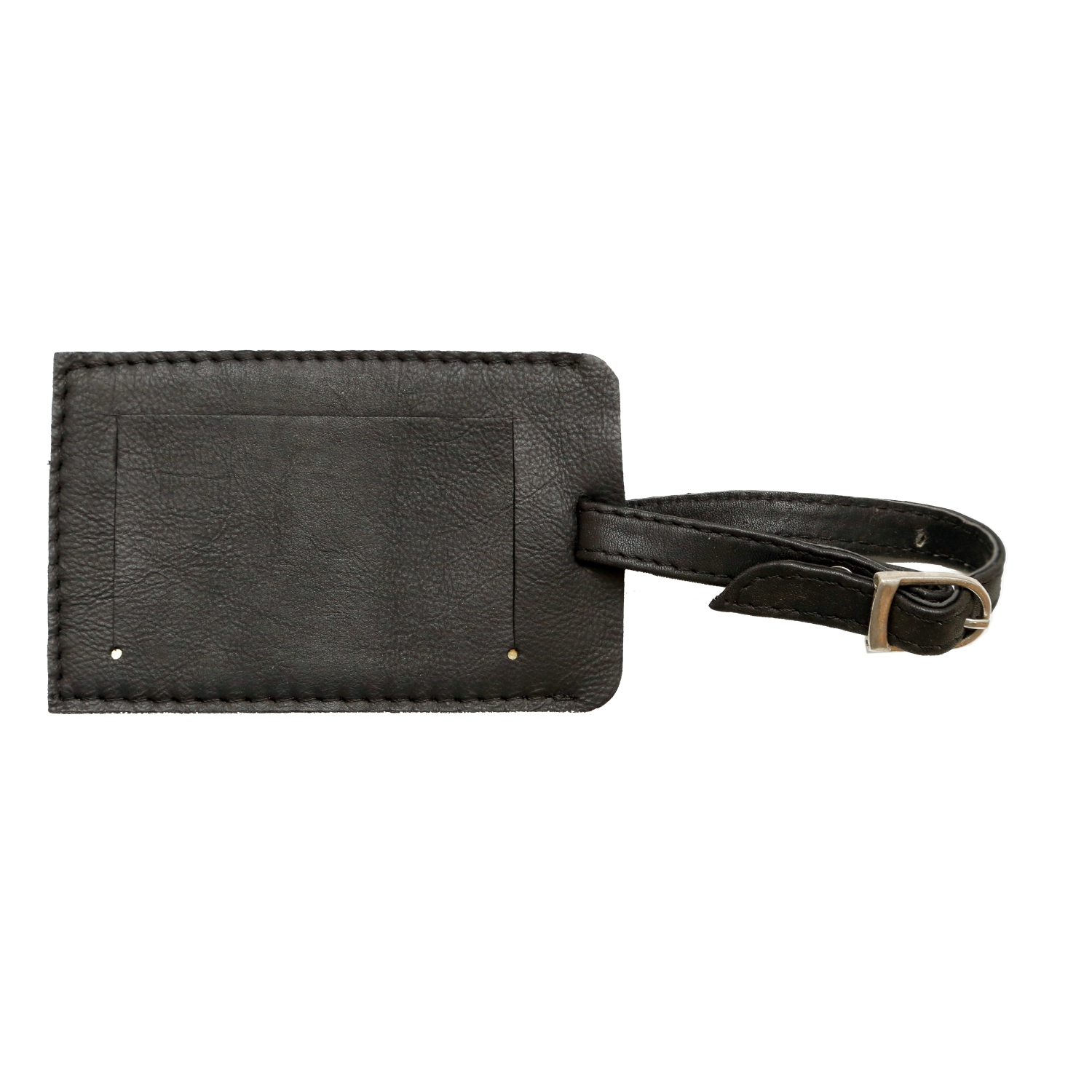 Ashlin® DESIGNER | MADRID Rectangular Luggage Bag Tag with Adjustable Strap