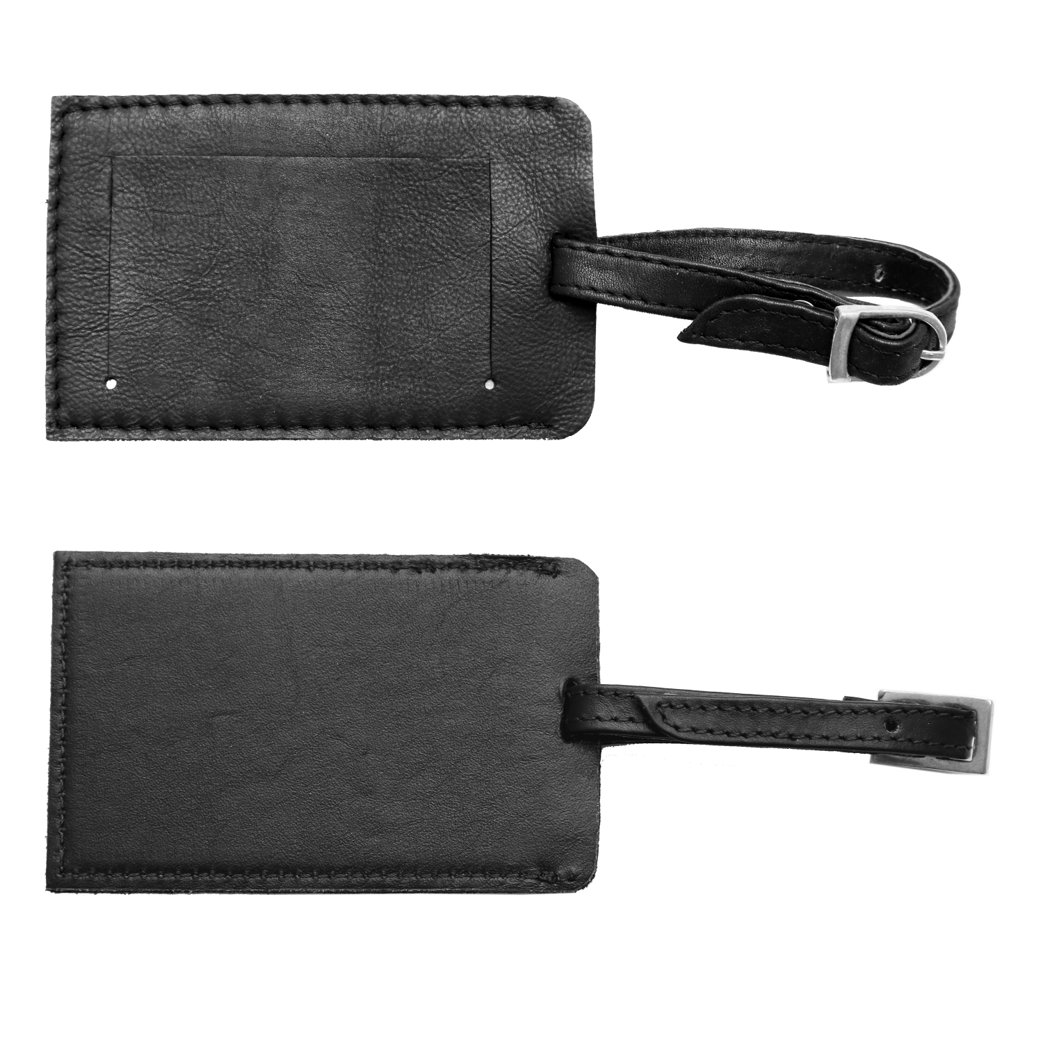 Ashlin® DESIGNER | MADRID Rectangular Luggage Bag Tag with Adjustable Strap