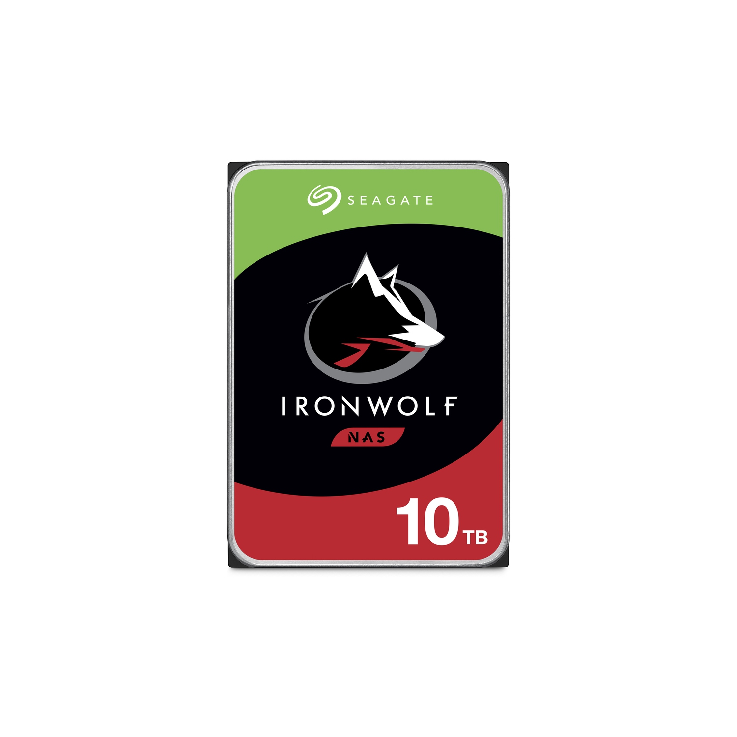 Seagate IronWolf 10TB Hard Drive - SATA 600-3.5" Drive - Internal - 7200RPM - 256 MB Buffer (ST10000VN0008)