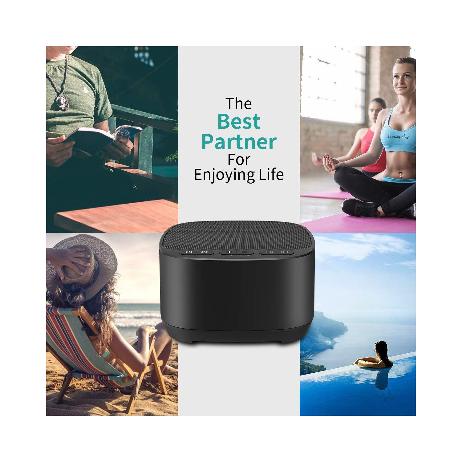 Magicteam Sleep Sound White Noise Machine with 40 Natural Soothing Sounds...