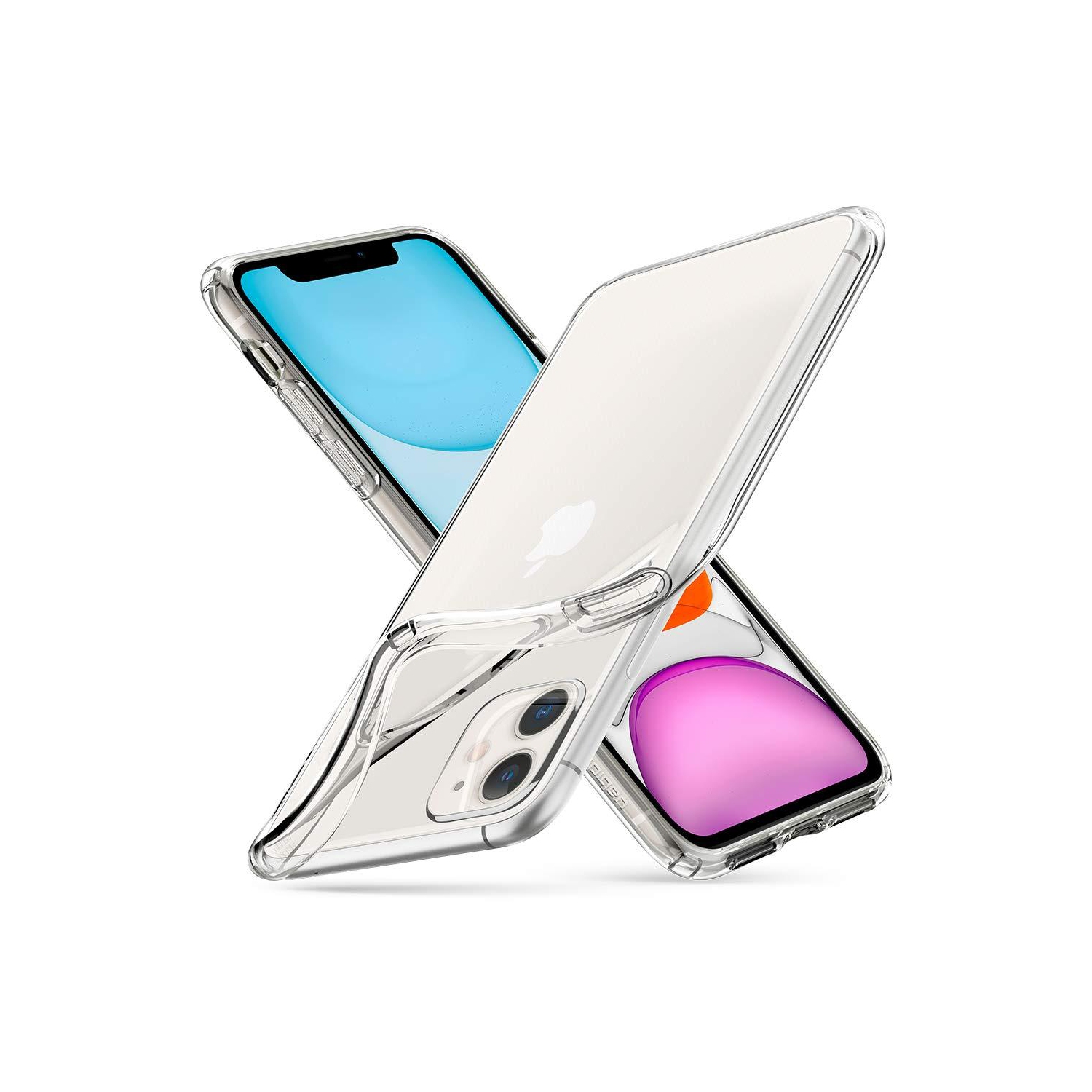 Spigen Liquid Crystal Works with iPhone 11 Case Clear