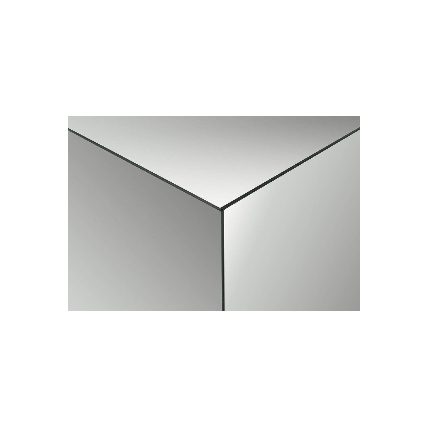 SONOROUS CTB-120 All Glass Modern Coffee Table/Center Table - Mirror