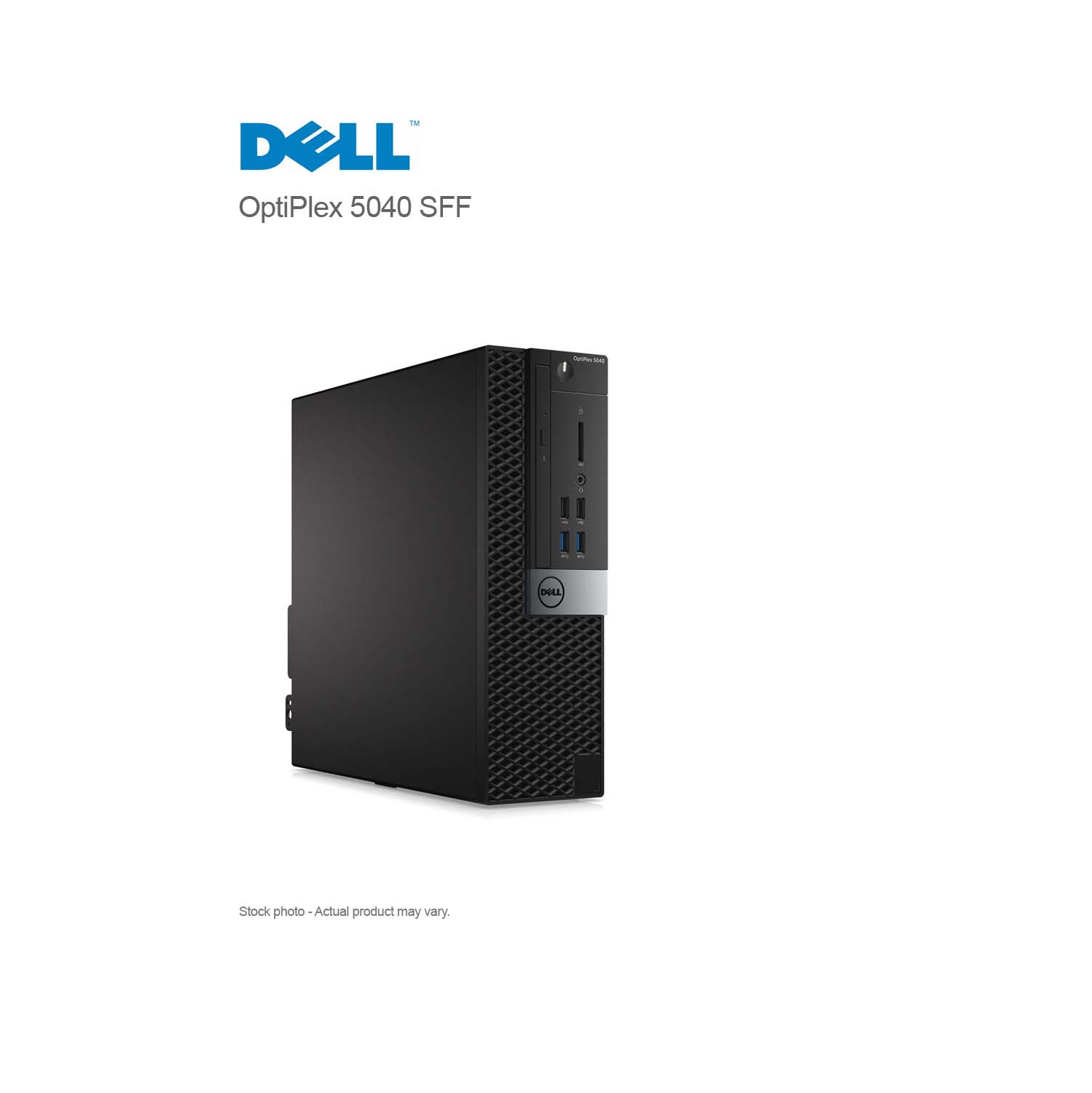 Refurbished - Dell OptiPlex 5040 SFF Core i5-6500 3.2GHz, 8GB, 500GB, DVDRW, WIN 10 PRO