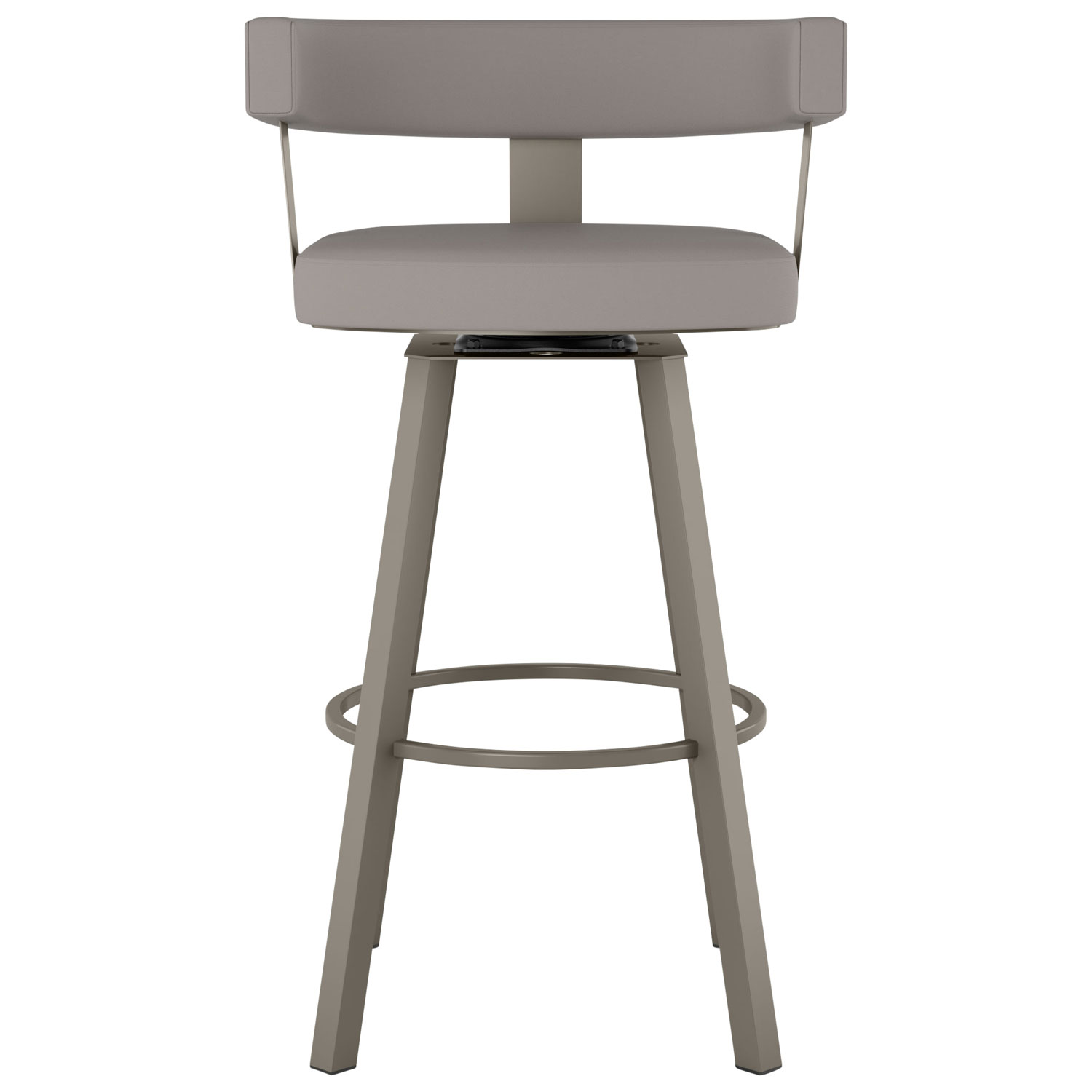 Parker Contemporary Counter Height Barstool - Taupe Grey/Grey