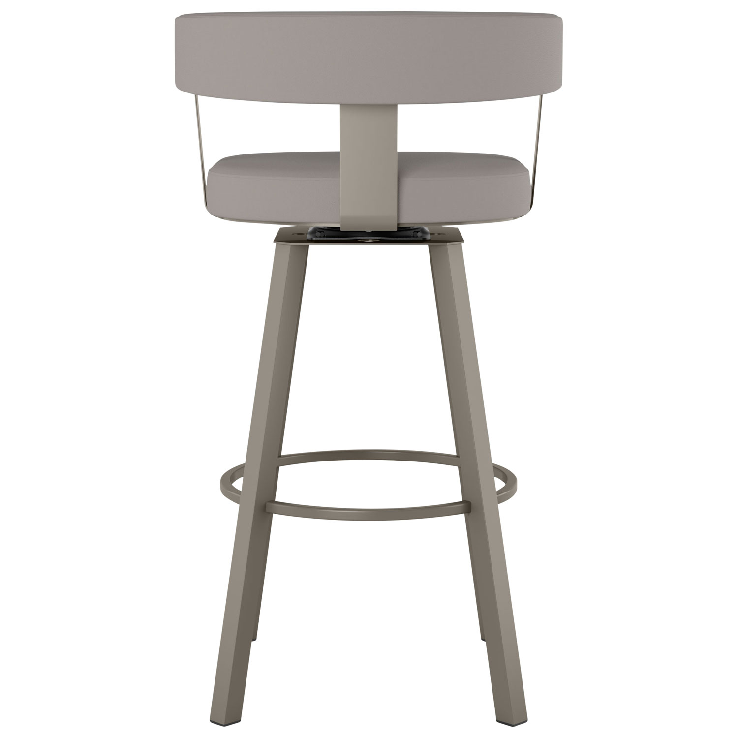 Parker Contemporary Counter Height Barstool - Taupe Grey/Grey