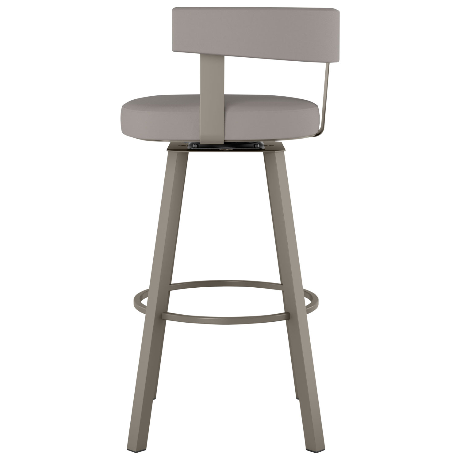 Parker Contemporary Counter Height Barstool - Taupe Grey/Grey