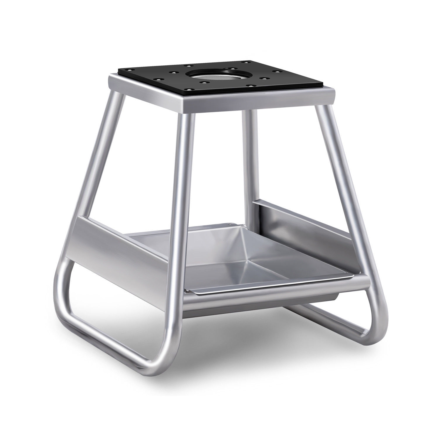 Gymax Motorcycle Motocross Dirt Bike Panel Stand 1000LB Removable Oil Pan