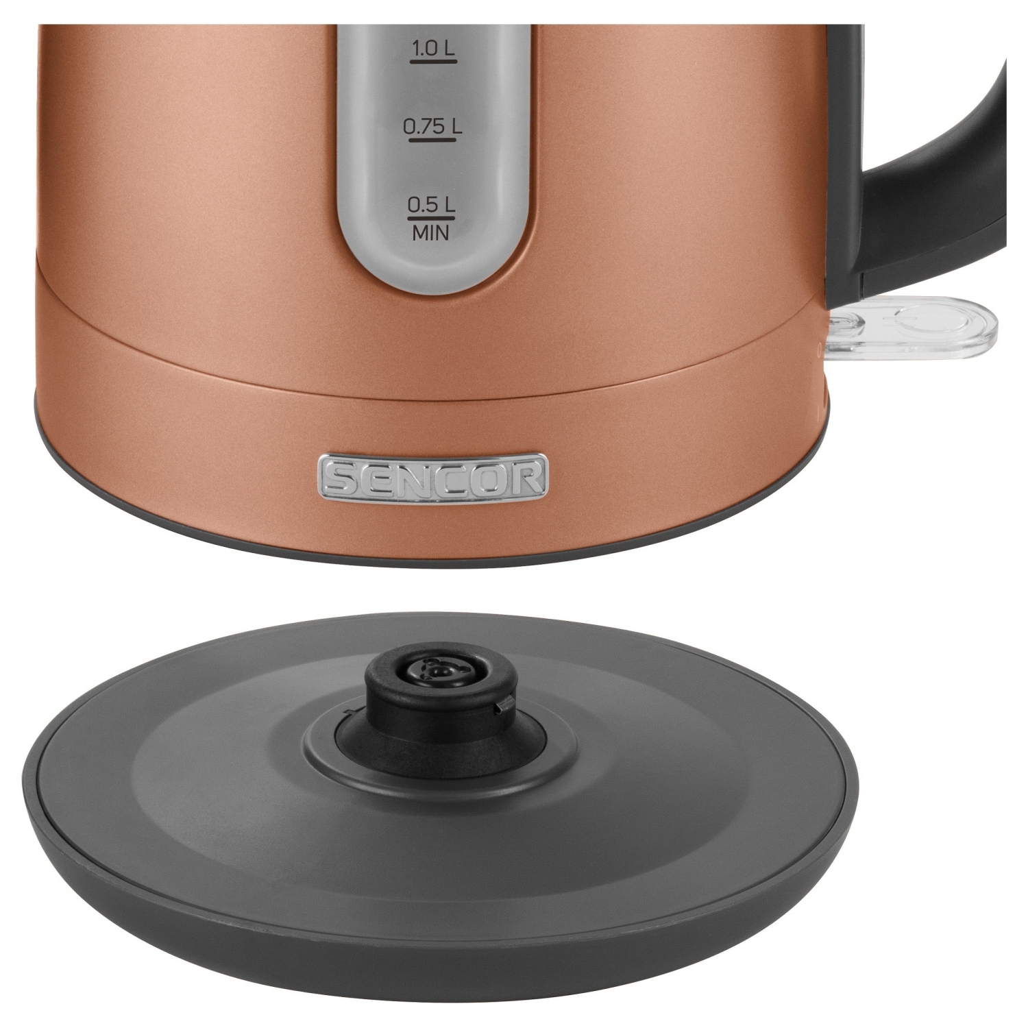 Bouilloire électrique en acier inoxydable de 1,7 l de Sencor - SWK1776GD