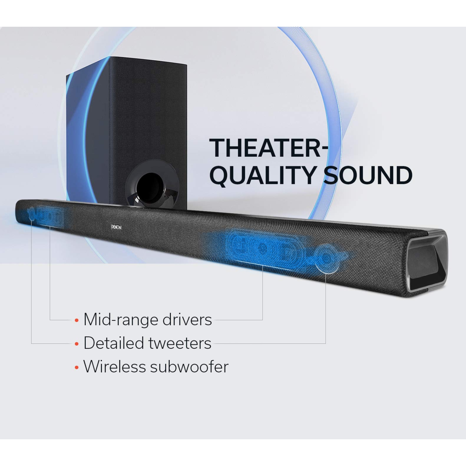 Denon DHT-S316 2.1-Channel Soundbar System | Best Buy Canada