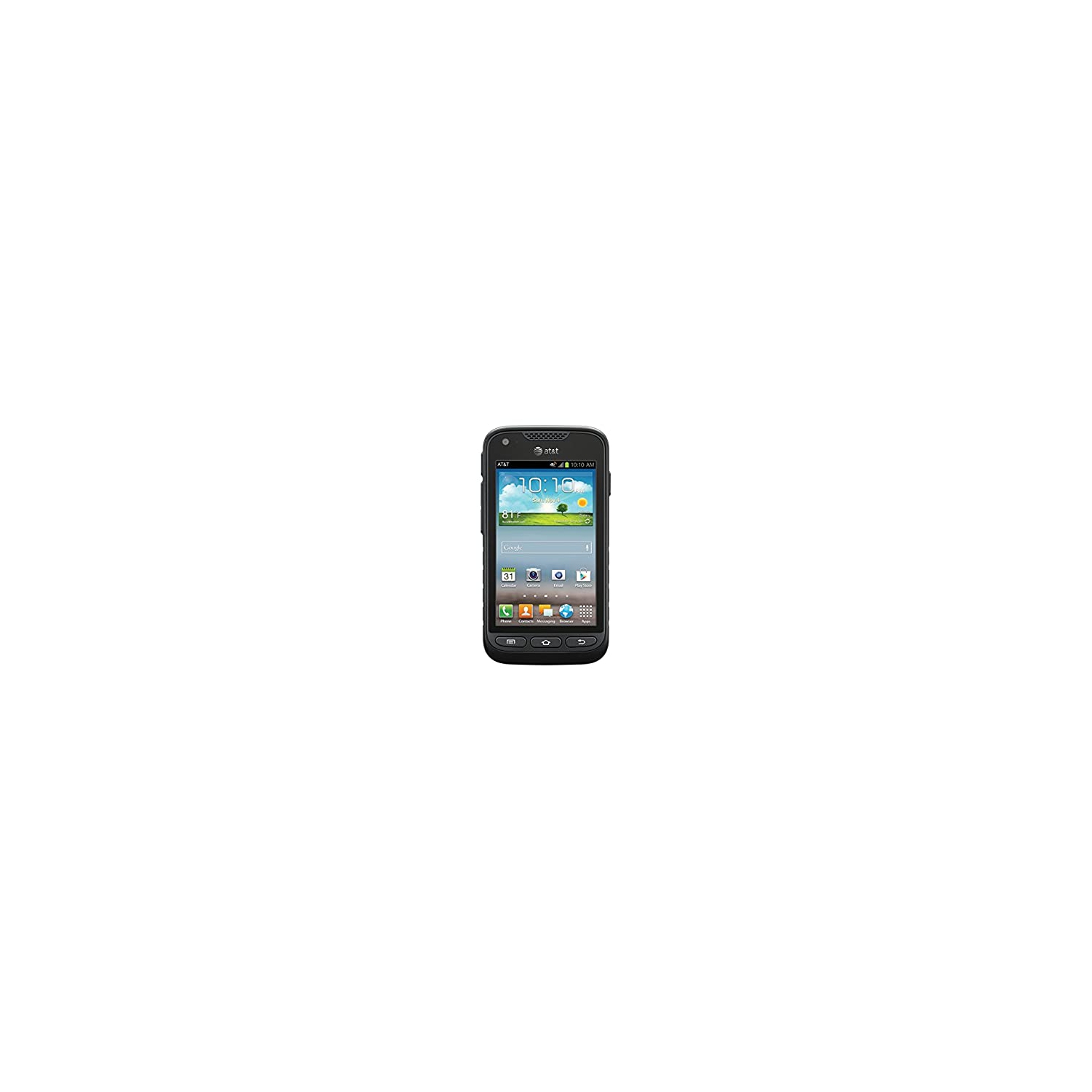 Refurbished (Good) - Samsung Galaxy Rugby Pro I547 8GB Unlocked 4G LTE Dual-Core Rugged Durable Smartphone - Grey