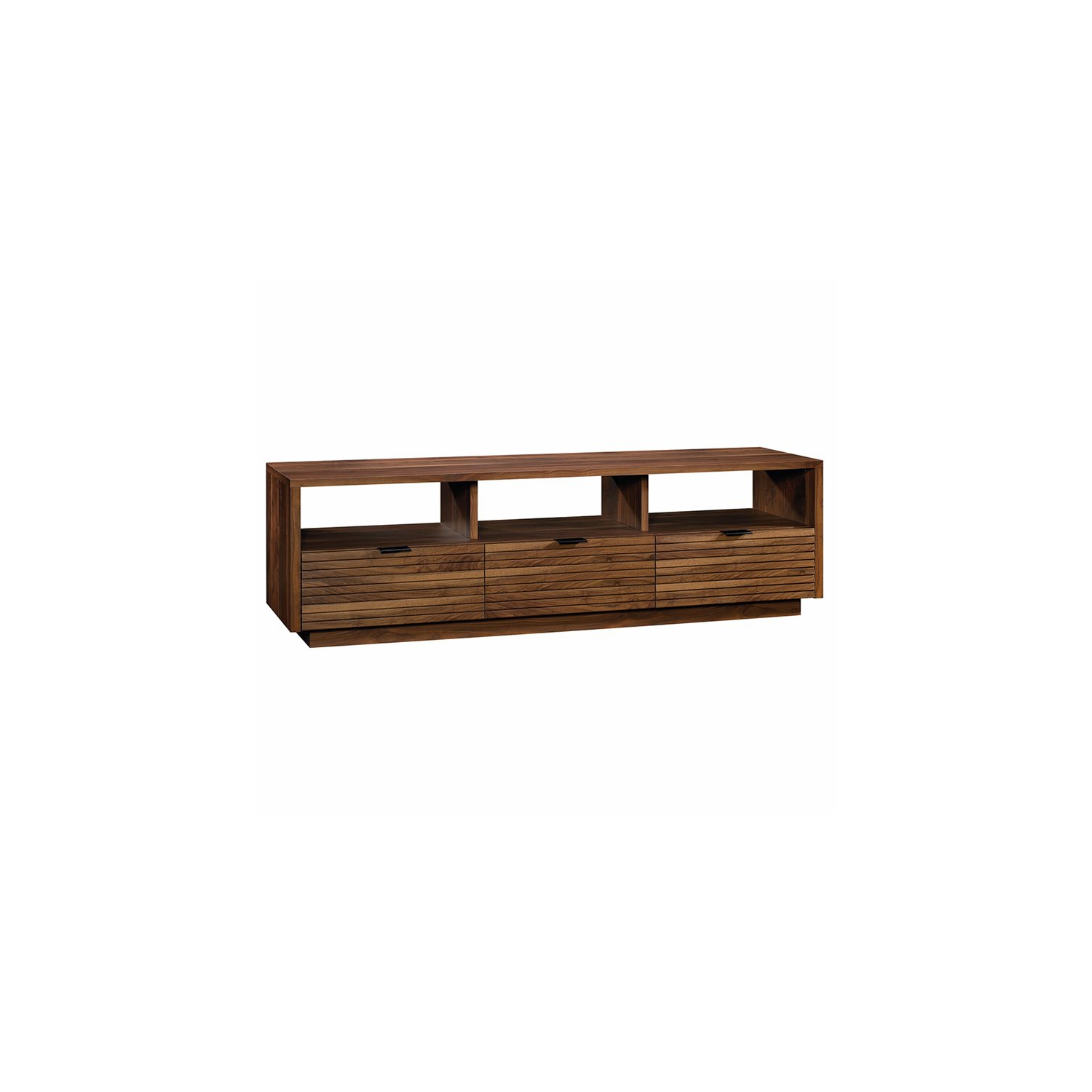 Sauder Harvey Park 71" TV Stand in Grand Walnut