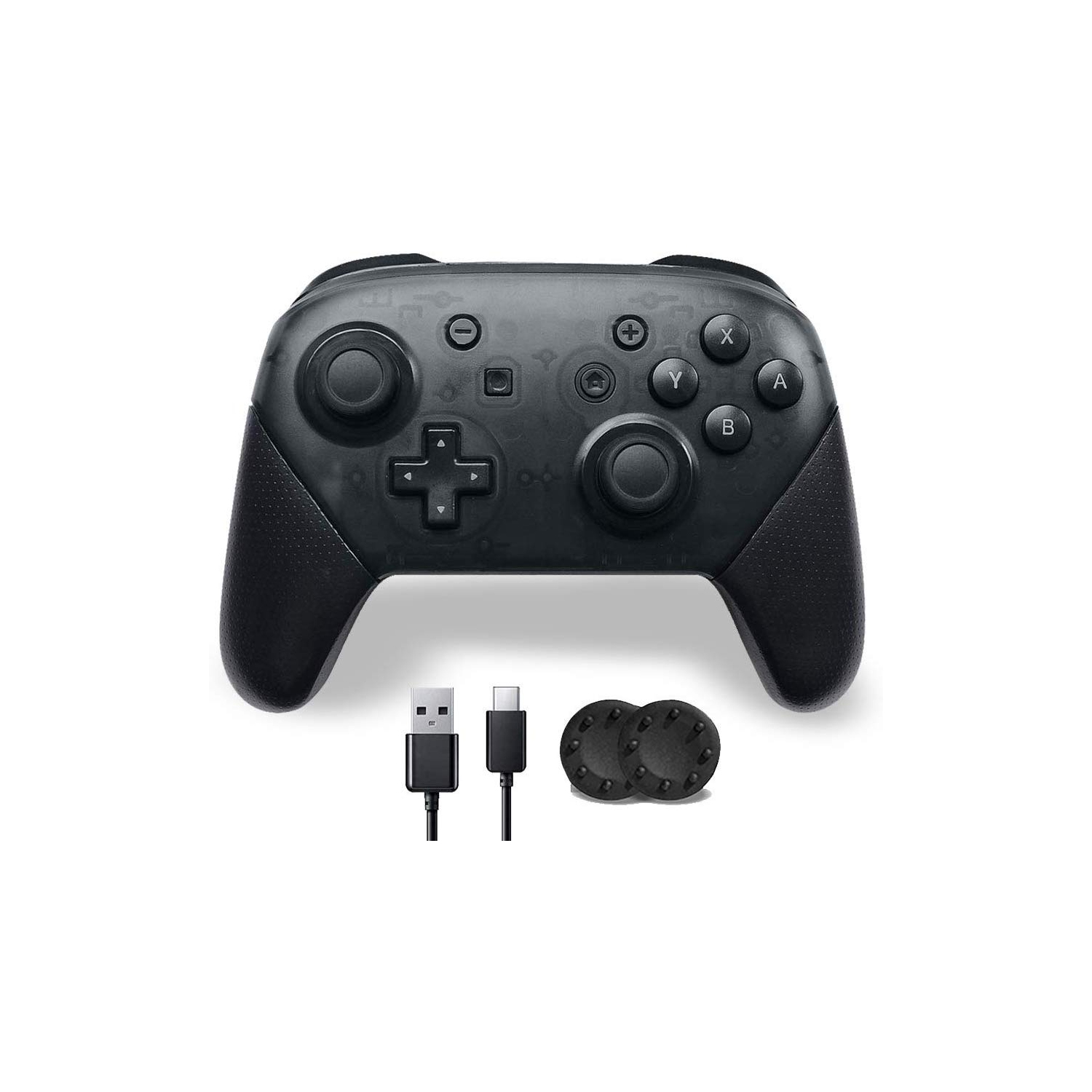 HLD Wireless Switch Pro-Style Gamepad Controller for Nintendo Switch - supports Gyro Axis, Turbo & Dual Vibration