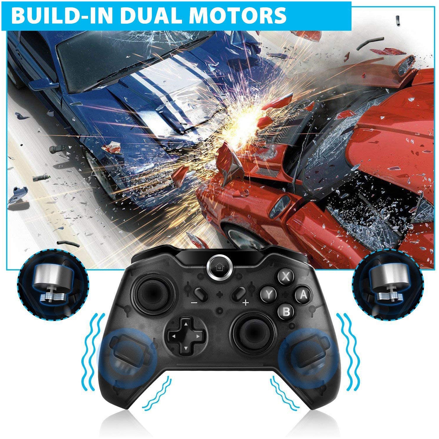 2 manette de jeu sans fil Pro manette Gamepad Joypad Remote pour la version console Nintendo Switch