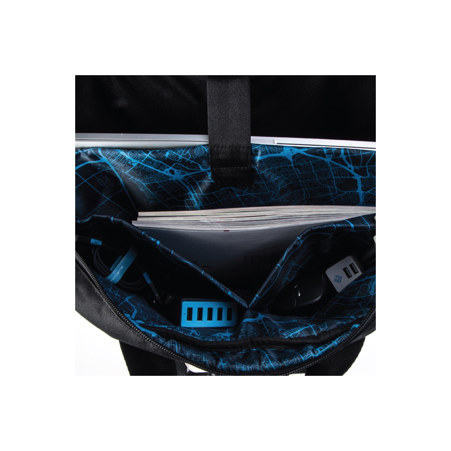 BlueDiamond Outlier Laptop Briefcase 18" Laptop - Black