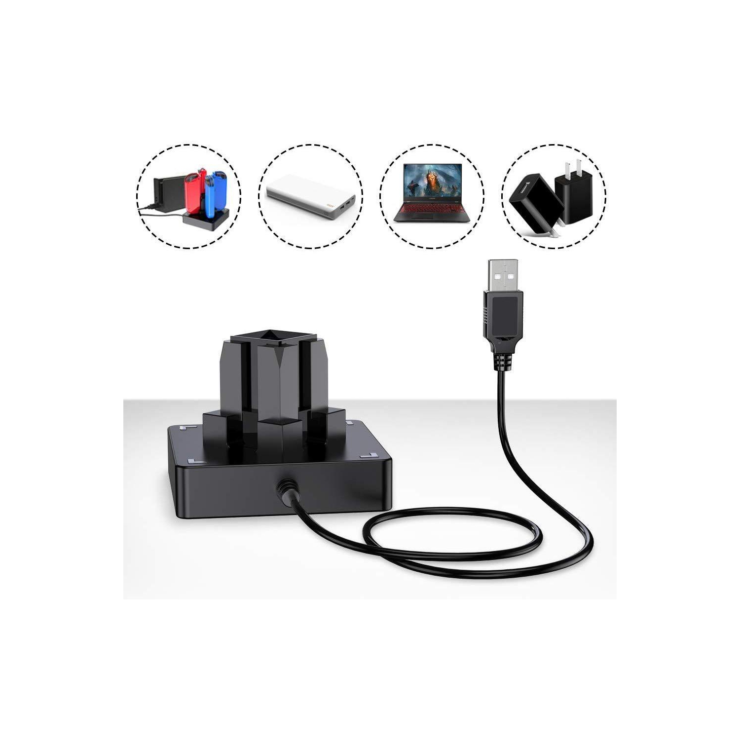 BENGOO Controller Charger Joy Con Compatible with Nintendo Switch, 4...