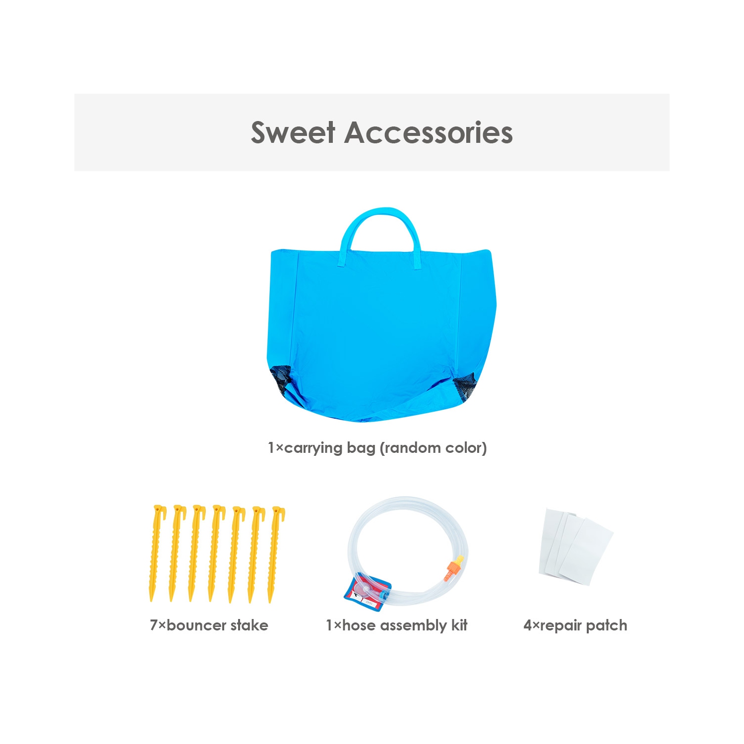 Costway Inflatable Bounce House Water Slide Jump Bouncer w/Climbing Wall and Splash Pool Blower Excluded