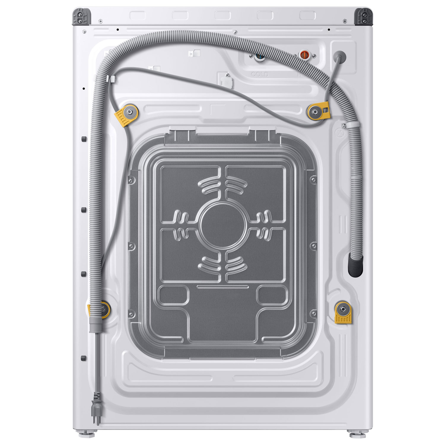 Laveuse à chargement frontal haute efficacité de 5,2 pi³ de Samsung - Blanc