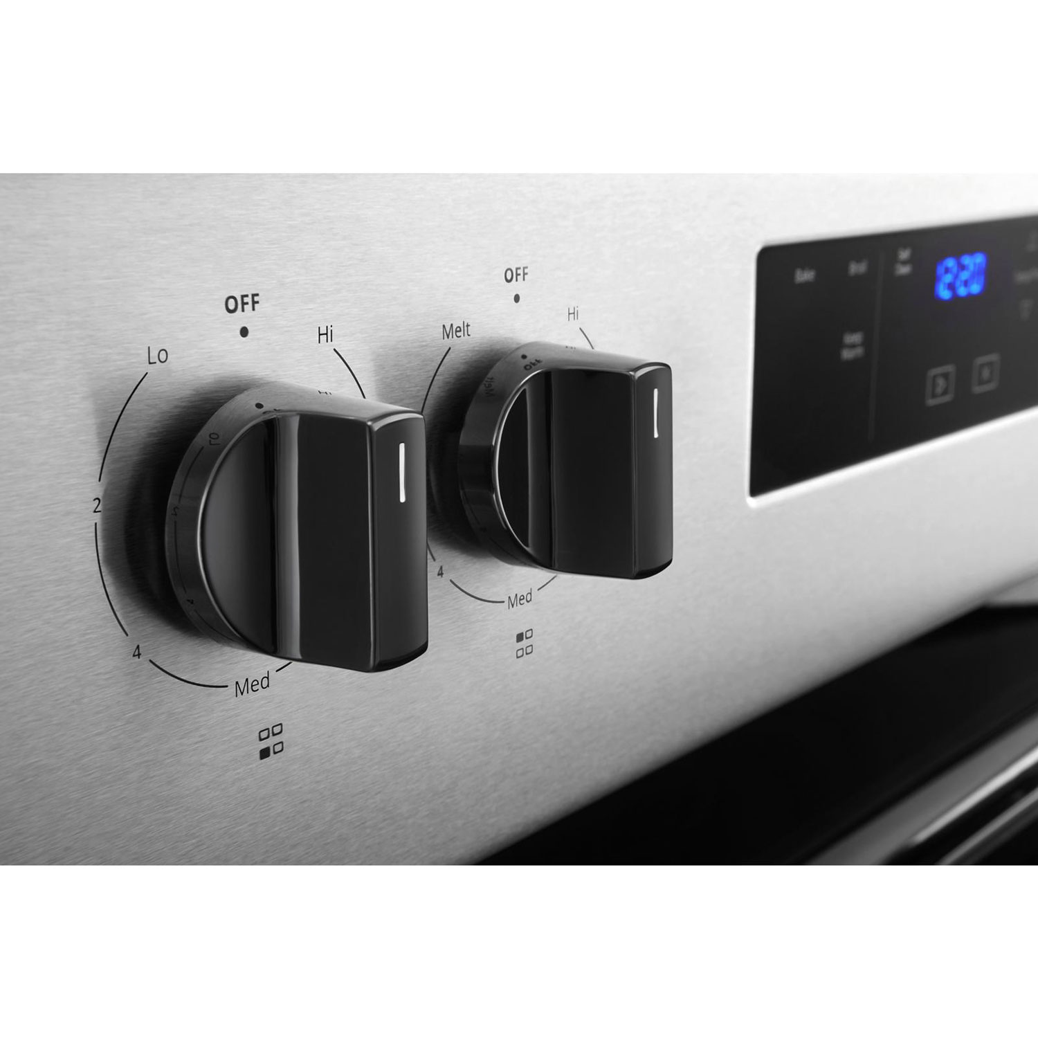 Cuisinière électrique serpentins autonome four autonett. 4,8 pi³ 30 po Whirlpool- Inox