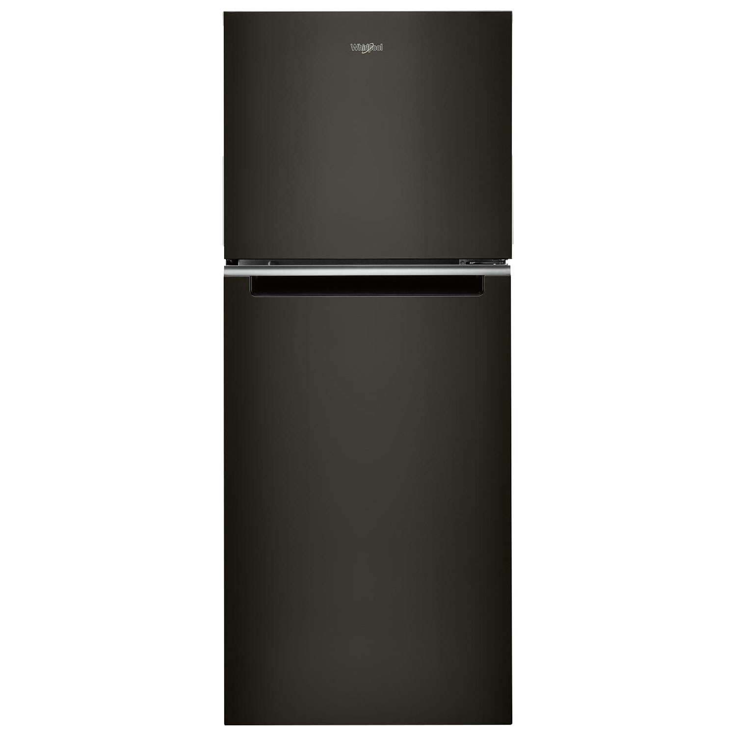 Whirlpool 24" 11.6 Cu. Ft. Top Freezer Refrigerator with LED Lighting - Black Stainless