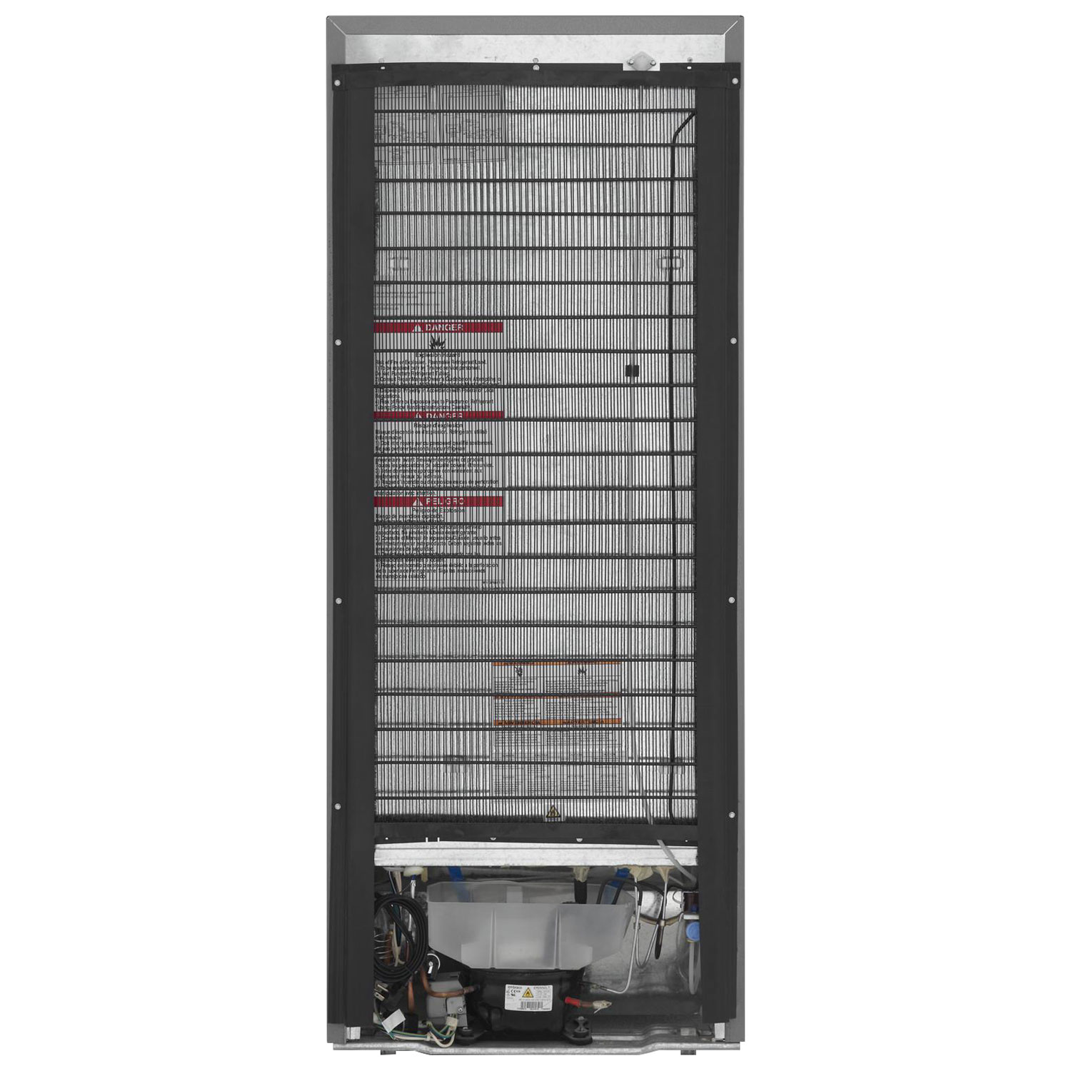 Whirlpool 24" 11.6 Cu. Ft. Top Freezer Refrigerator with LED Lighting - Stainless Steel