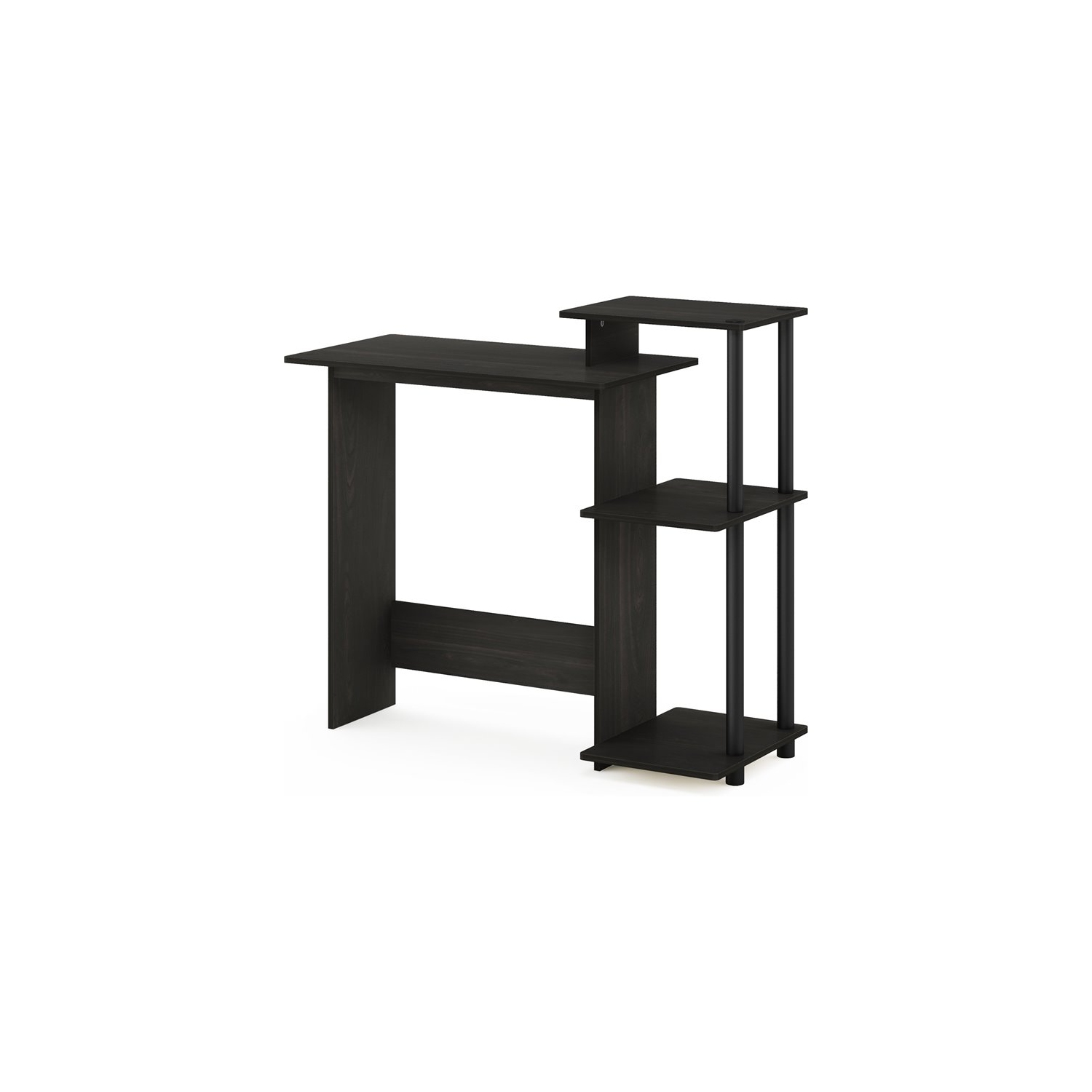 Furinno Efficient Wood Home Laptop Notebook Computer Desk in Espresso/Black